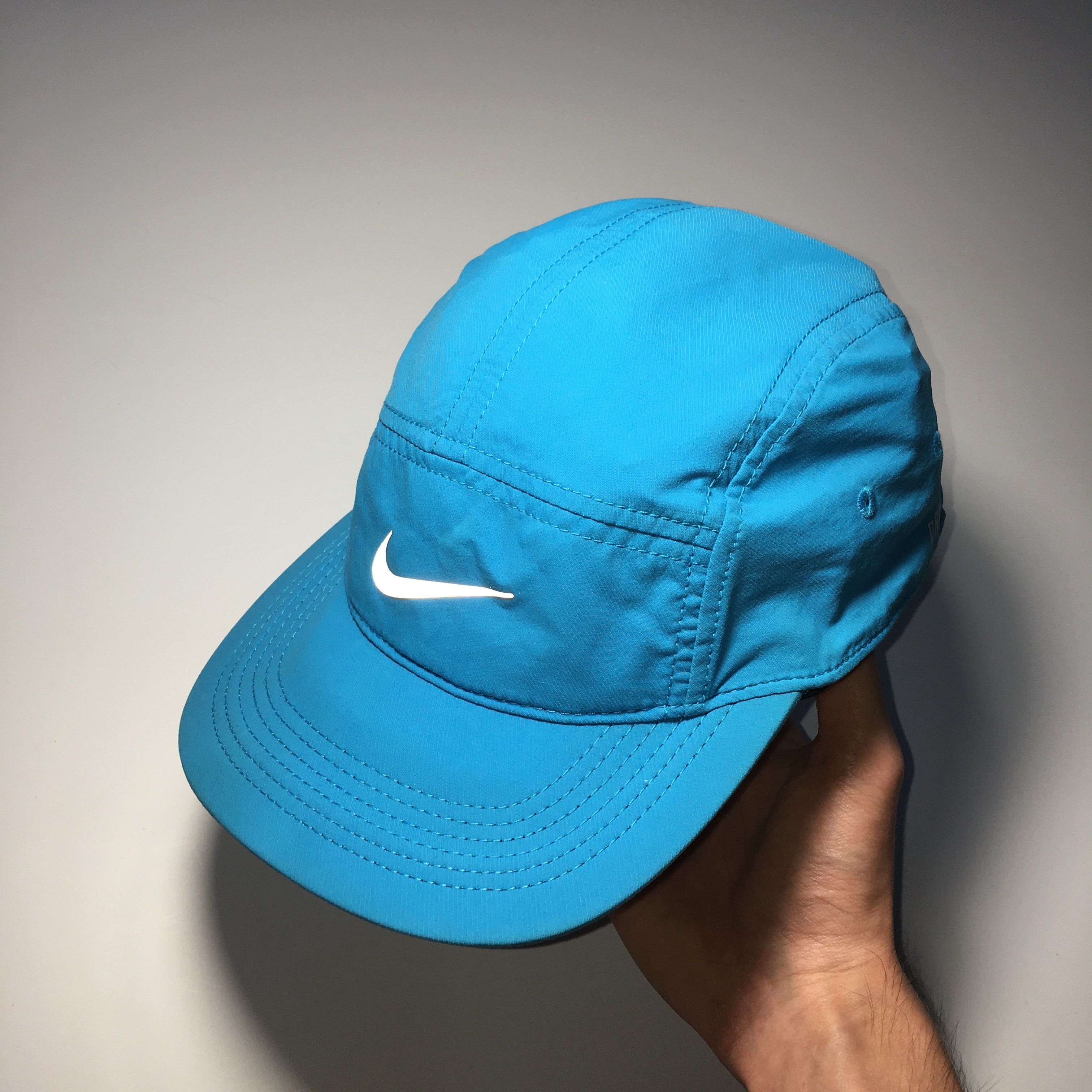 Nike × Streetwear Nike AW84 Dri-Fit Reflective Logo Blue 5-Panel