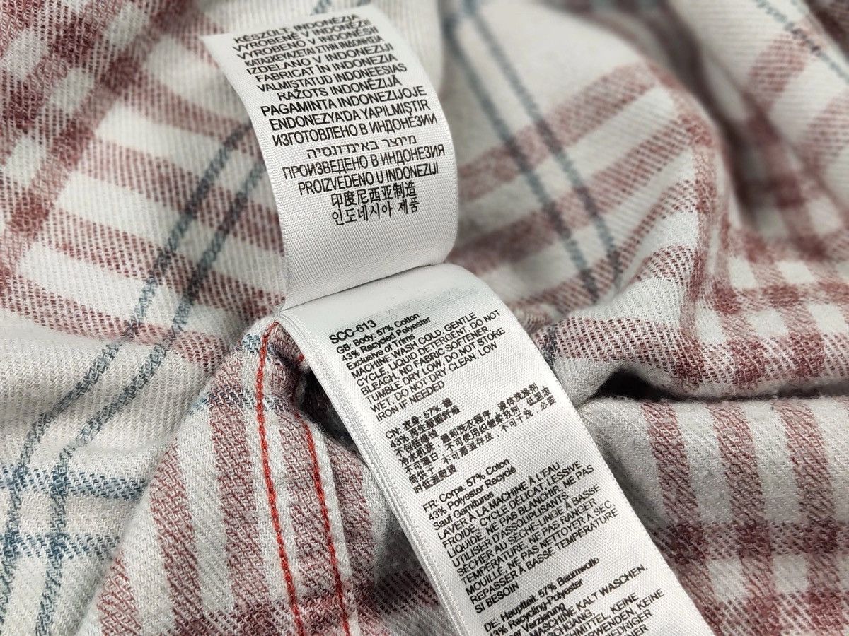 Flannel Vintage Flannel Shirt Travis Scott Style Size US M / EU 48-50 / 2 - 13 Thumbnail