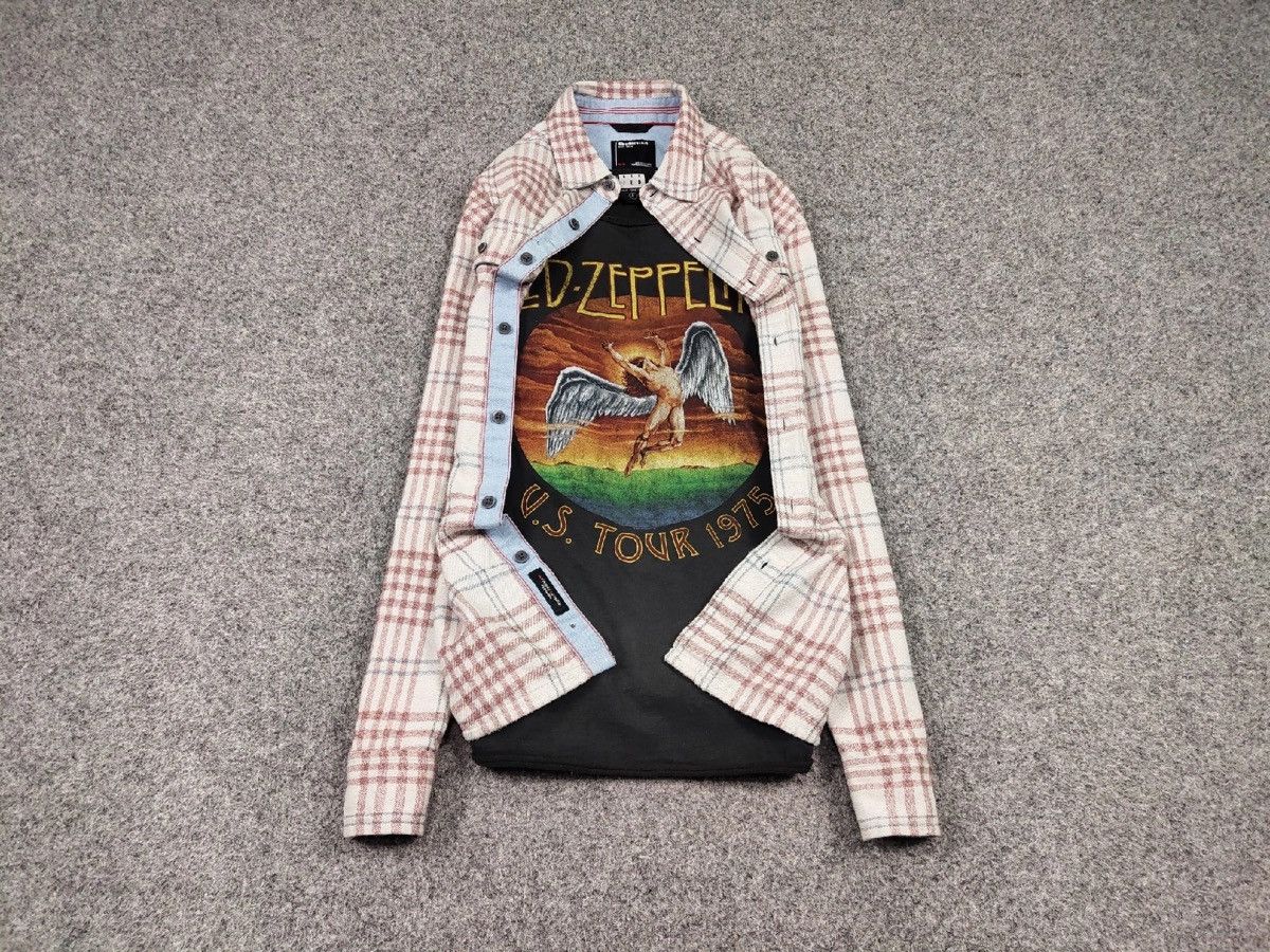 Flannel Vintage Flannel Shirt Travis Scott Style Size US M / EU 48-50 / 2 - 2 Thumbnail
