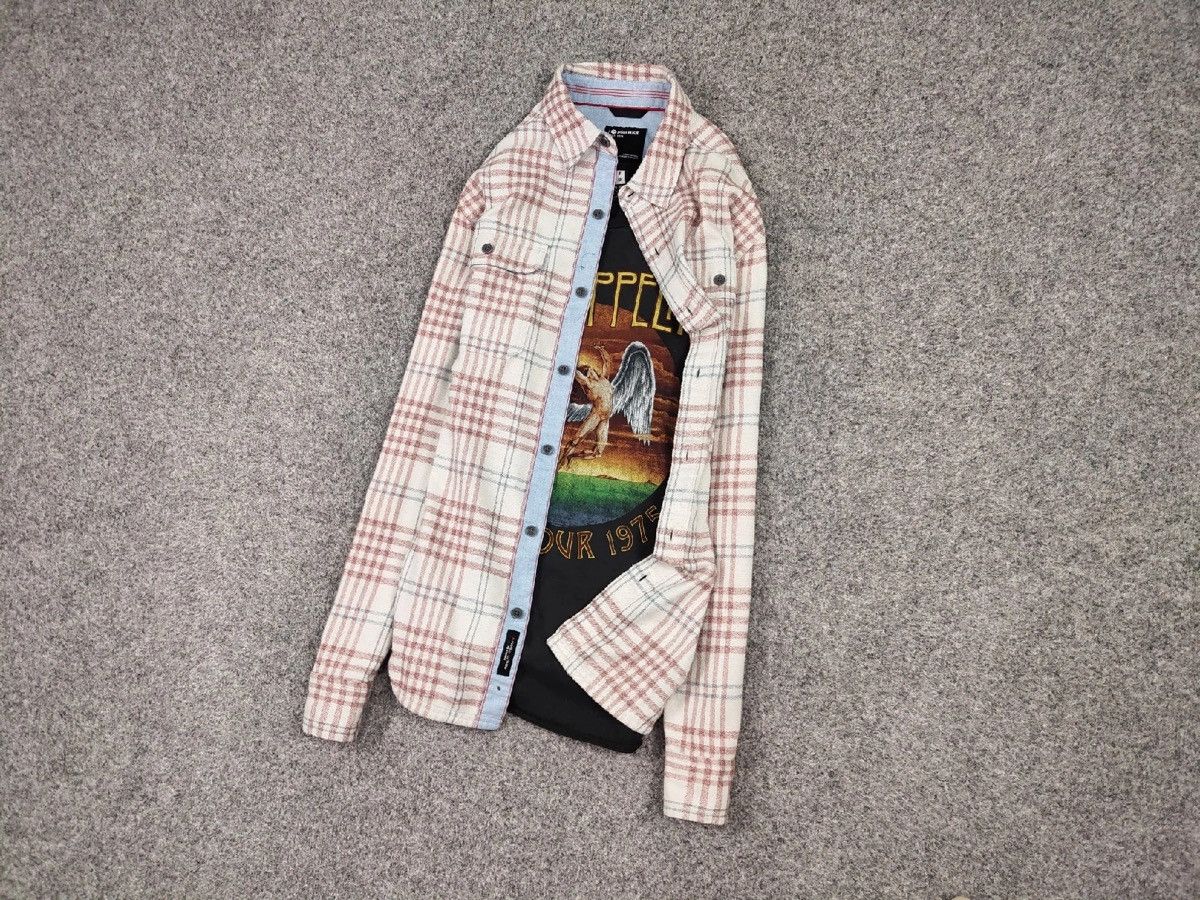 Flannel Vintage Flannel Shirt Travis Scott Style Size US M / EU 48-50 / 2 - 7 Thumbnail