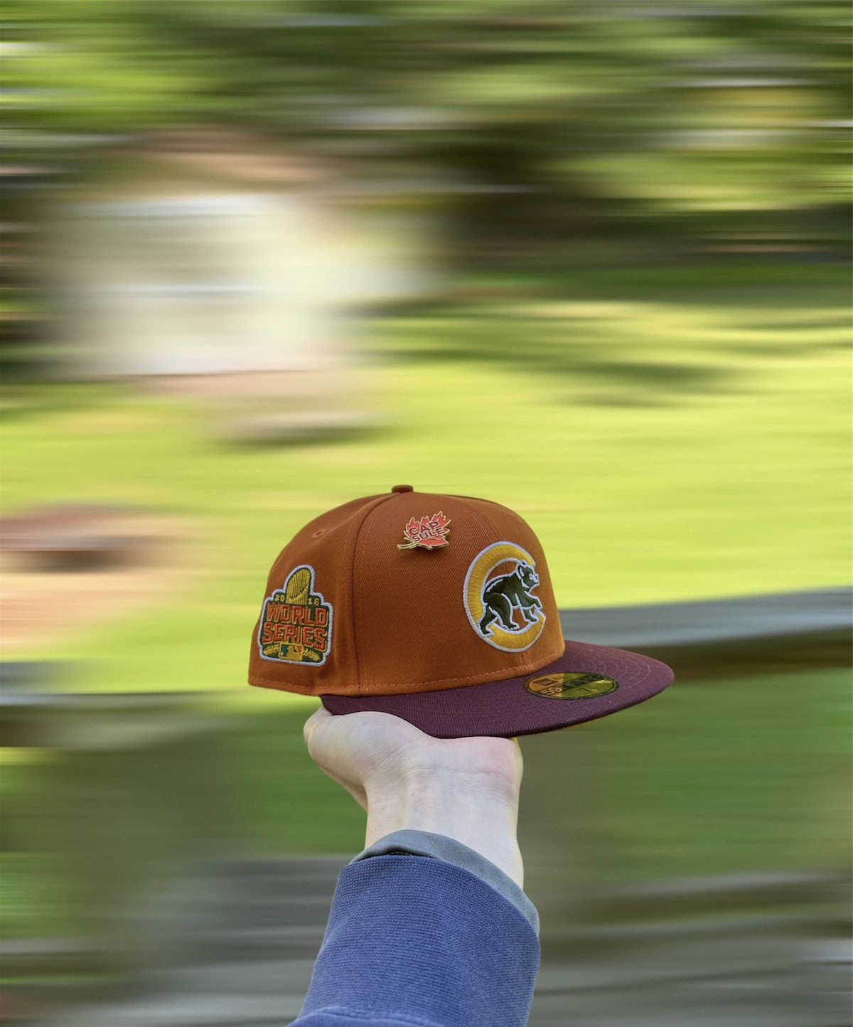New Era Capsule Exclusive Fall Collection Chicago Cubs 7 1/2 Size ONE SIZE - 2 Thumbnail