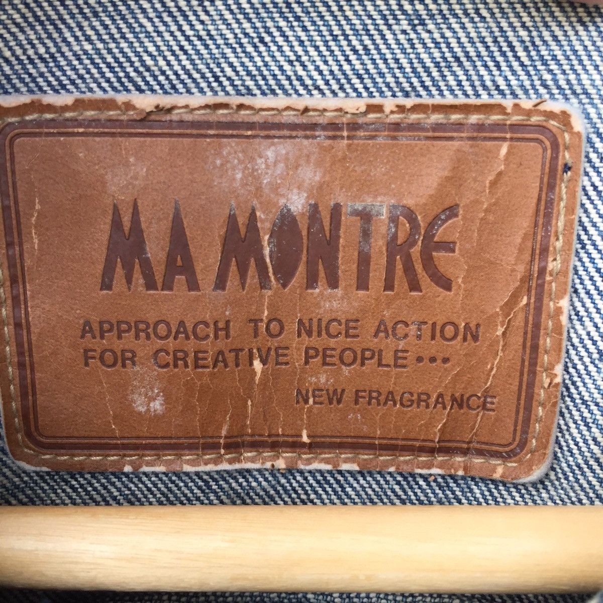 Japanese Brand Vintage MaMontre Denim Jacket Size US L / EU 52-54 / 3 - 7 Thumbnail