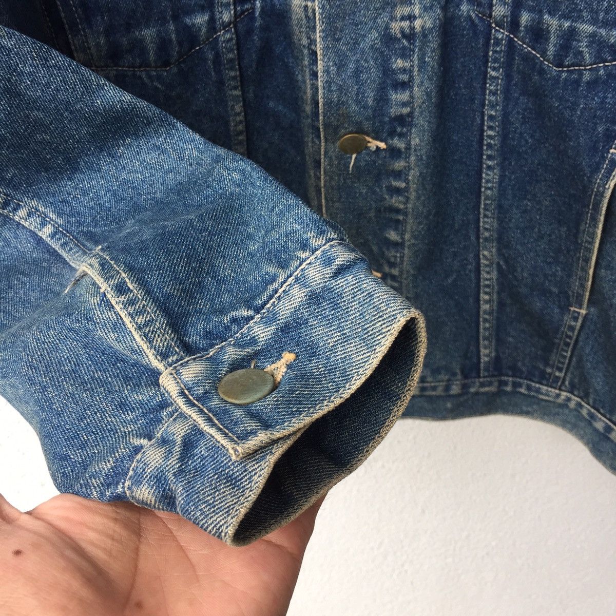 Japanese Brand Vintage MaMontre Denim Jacket Size US L / EU 52-54 / 3 - 6 Thumbnail