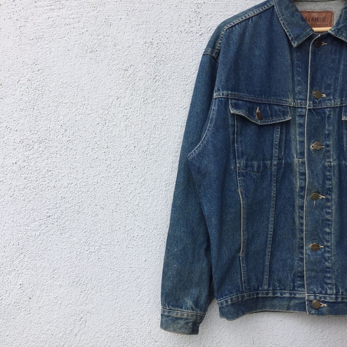 Japanese Brand Vintage MaMontre Denim Jacket Size US L / EU 52-54 / 3 - 4 Thumbnail