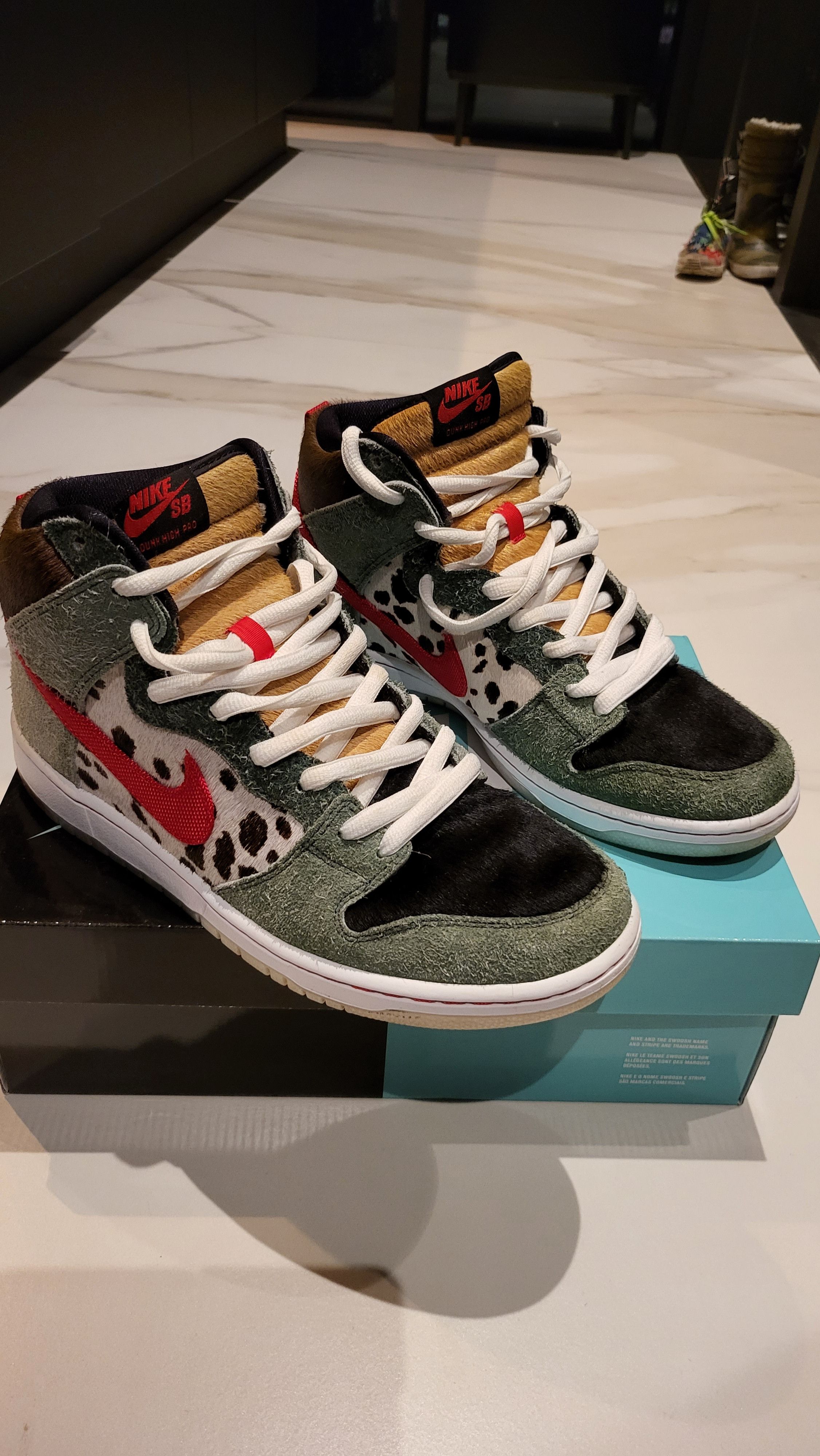 Nike SB Dunk High Dog Walker Grailed