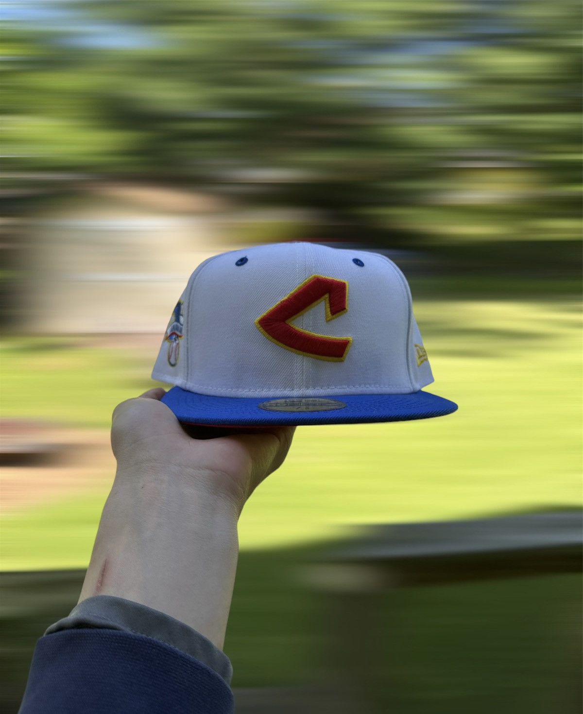 New Era All The Right Exclusive Cherry Blow Pop Cleveland Indians Size ONE SIZE - 1 Thumbnail