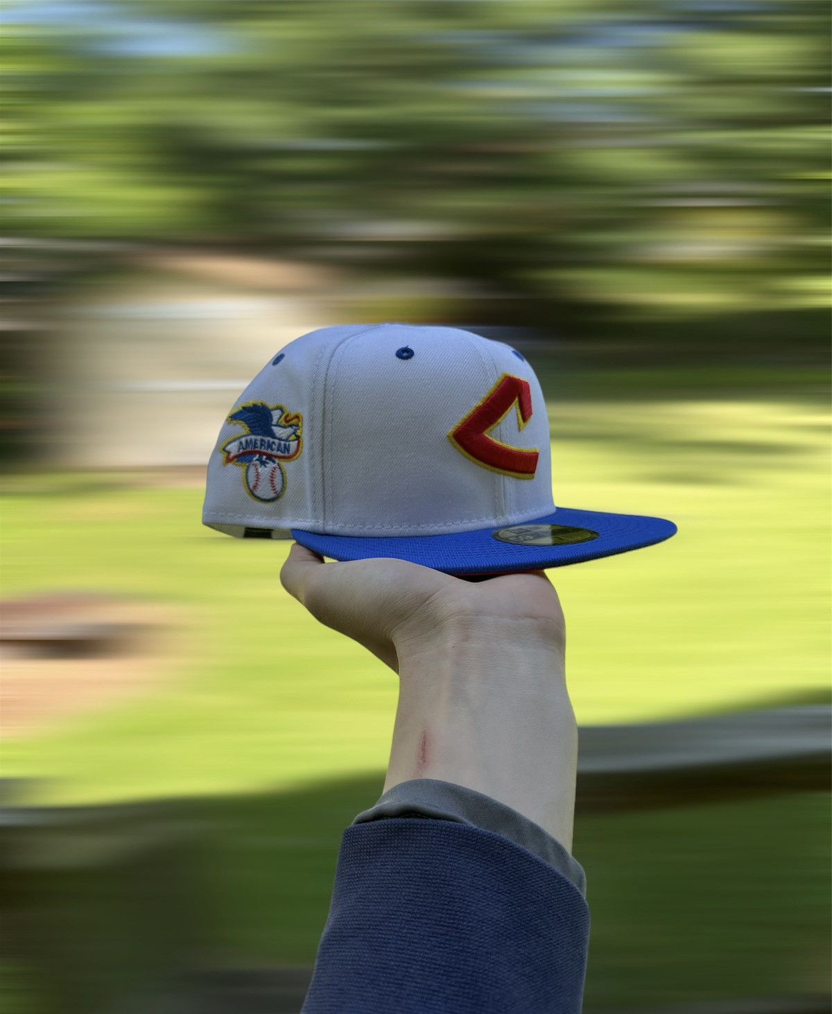 New Era All The Right Exclusive Cherry Blow Pop Cleveland Indians Size ONE SIZE - 2 Thumbnail