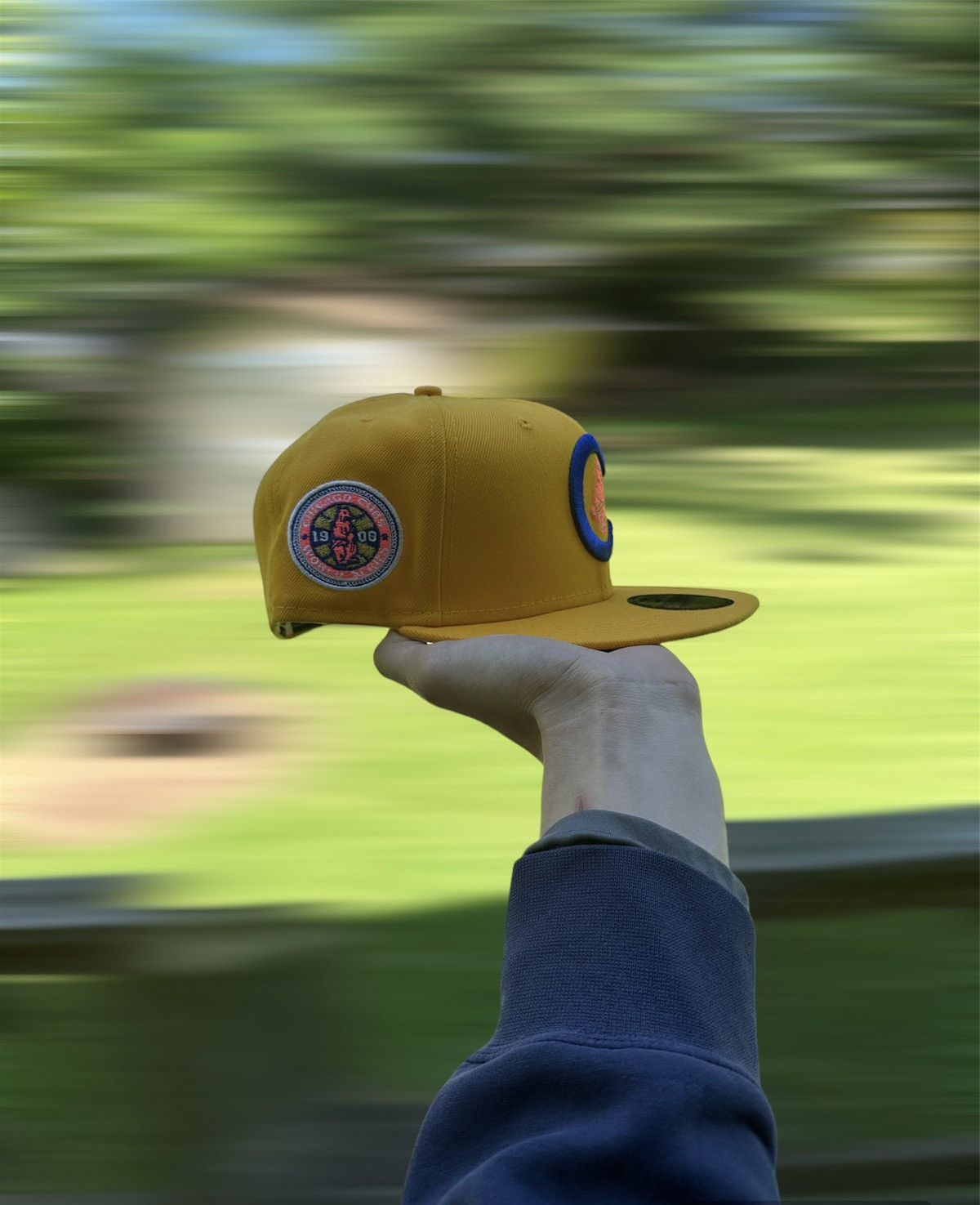 New Era Exclusive Fitted Pink Lemonade Chicago Cubs 7 5/8 Size ONE SIZE - 3 Thumbnail