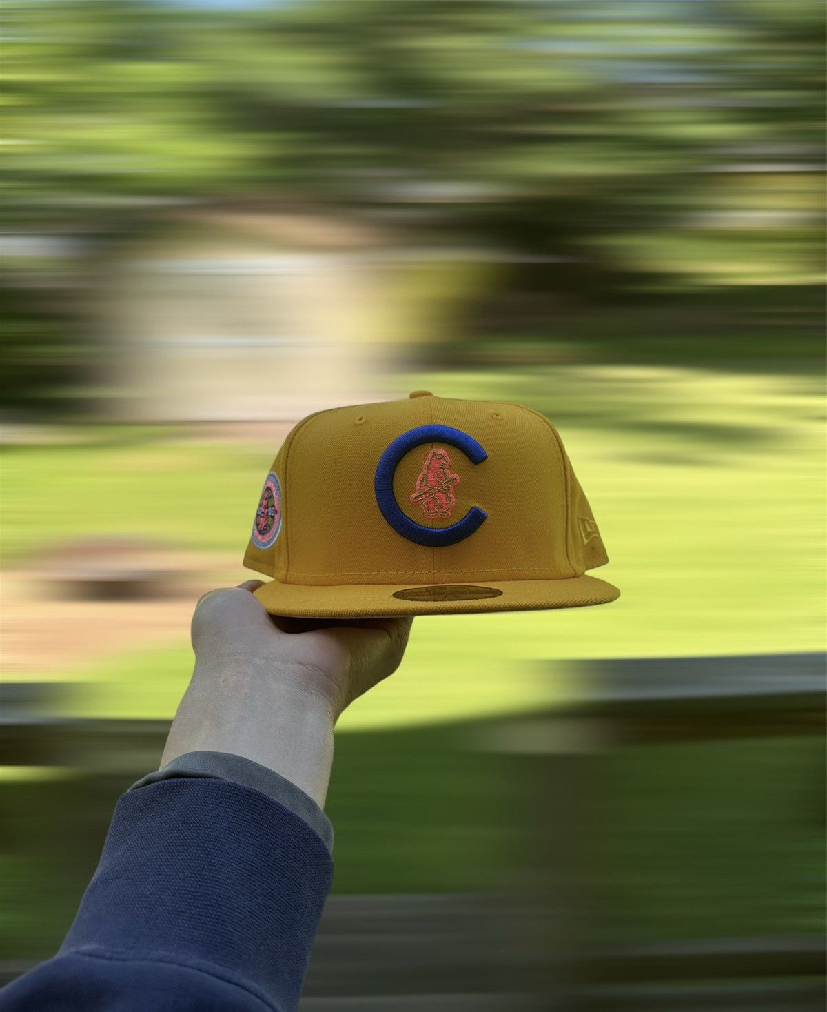 New Era Exclusive Fitted Pink Lemonade Chicago Cubs 7 5/8 Size ONE SIZE - 1 Thumbnail