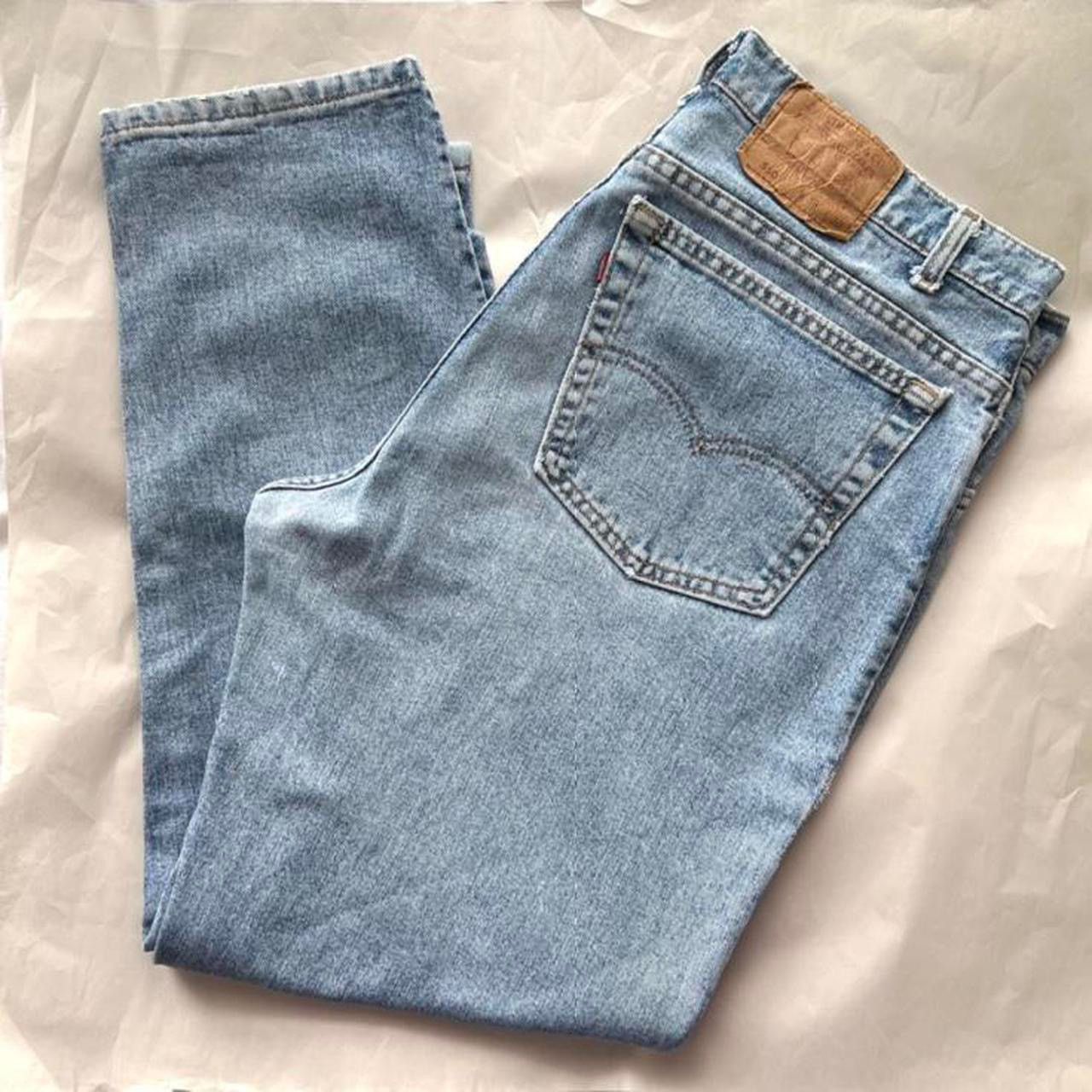 Vintage vintage 1999 levi’s 550 high rise relaxed tapered jeans | Grailed