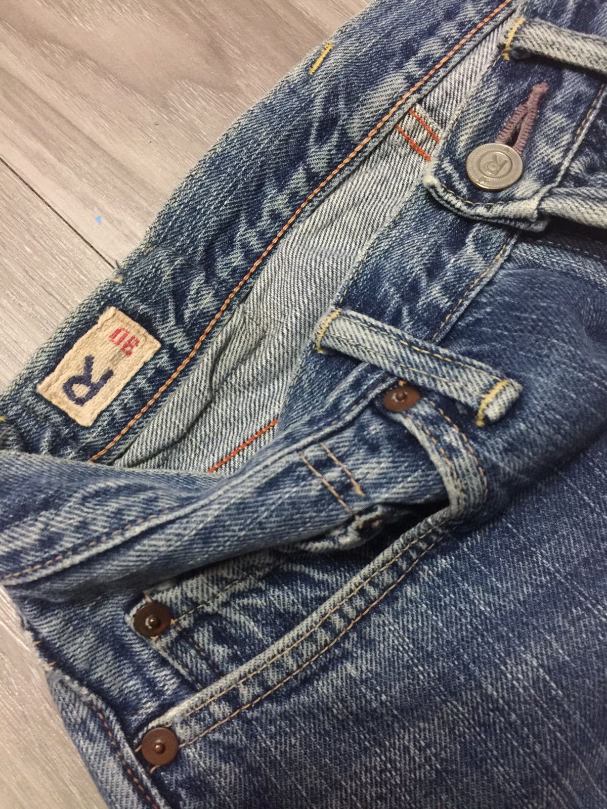 45rpm 45RPM Vintage Classic Denim Jeans Size US 30 / EU 46 - 4 Thumbnail