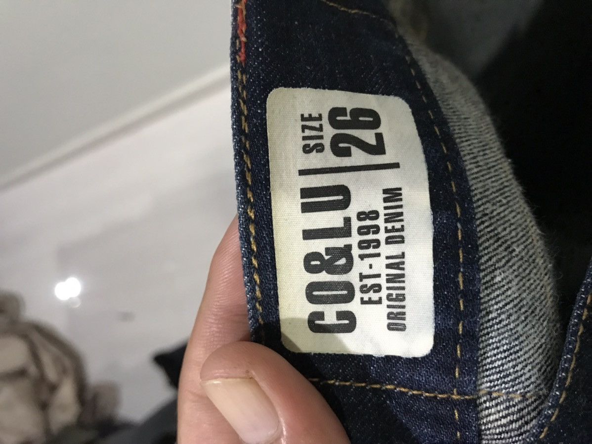 Designer × Japanese Brand CO&LU Japan Rare Hysteric Evisu Style Spell Out Print Denim Size US 31 - 16 Thumbnail