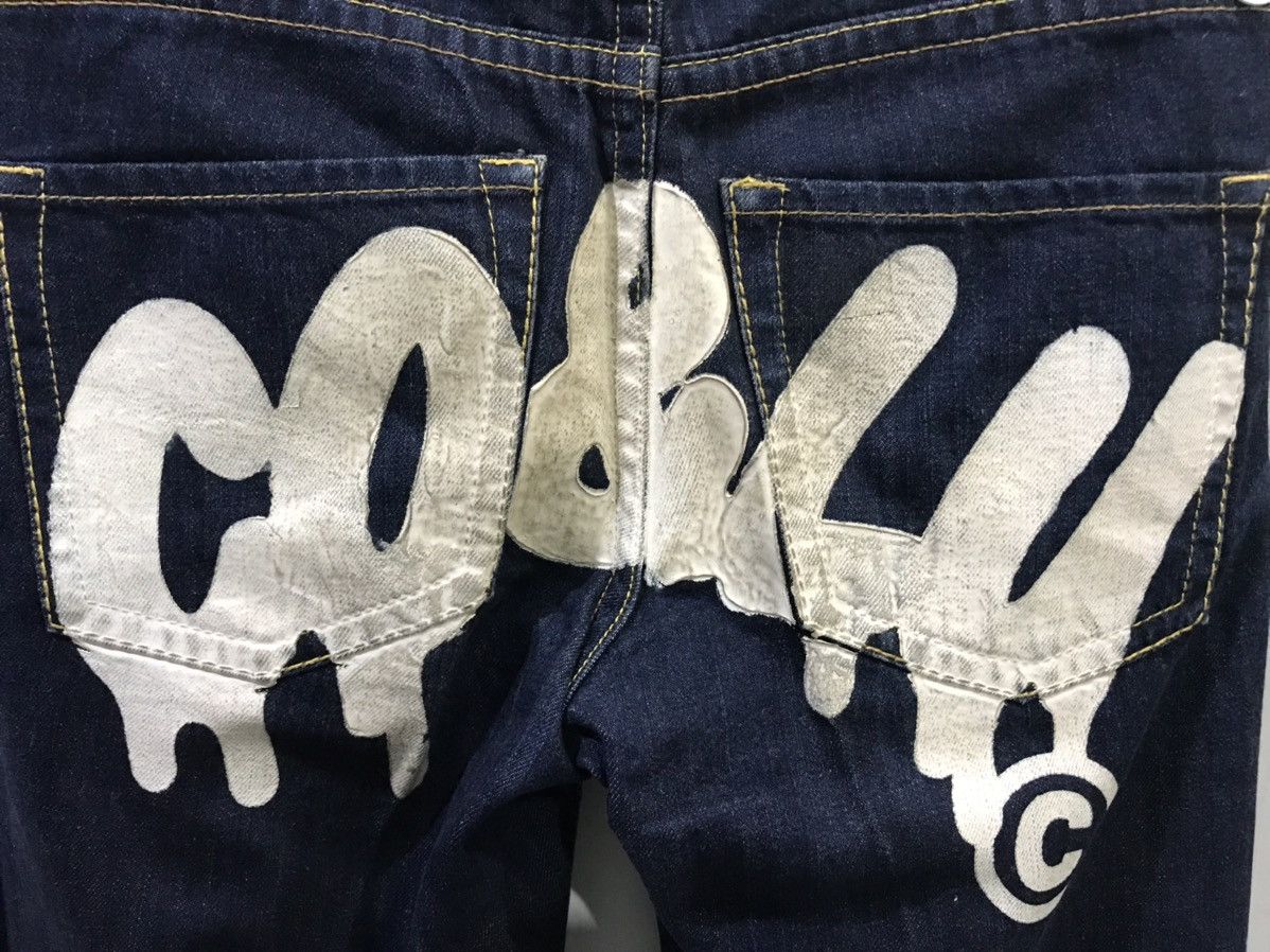 Designer × Japanese Brand CO&LU Japan Rare Hysteric Evisu Style Spell Out Print Denim Size US 31 - 14 Thumbnail