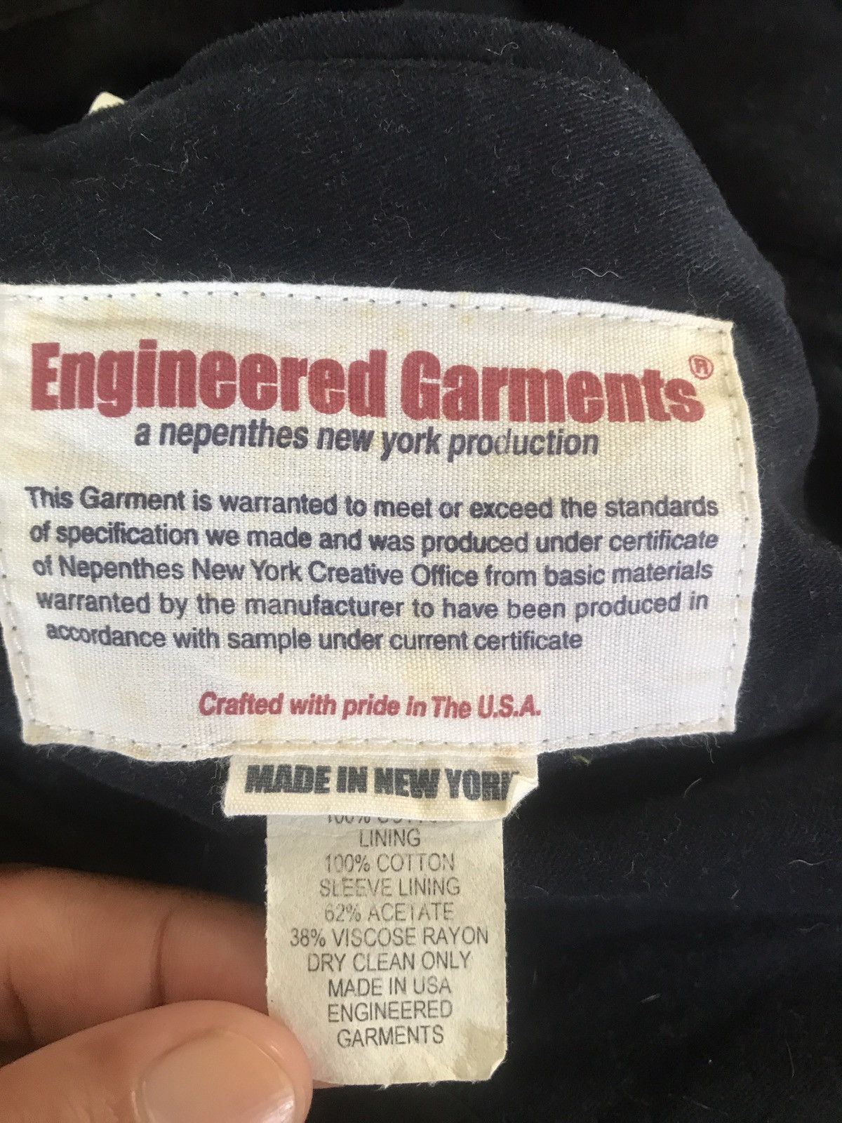 Engineered Garments Vintage Engineered Garment Nepenthes asymmetrical Jacket Size US S / EU 44-46 / 1 - 9 Thumbnail