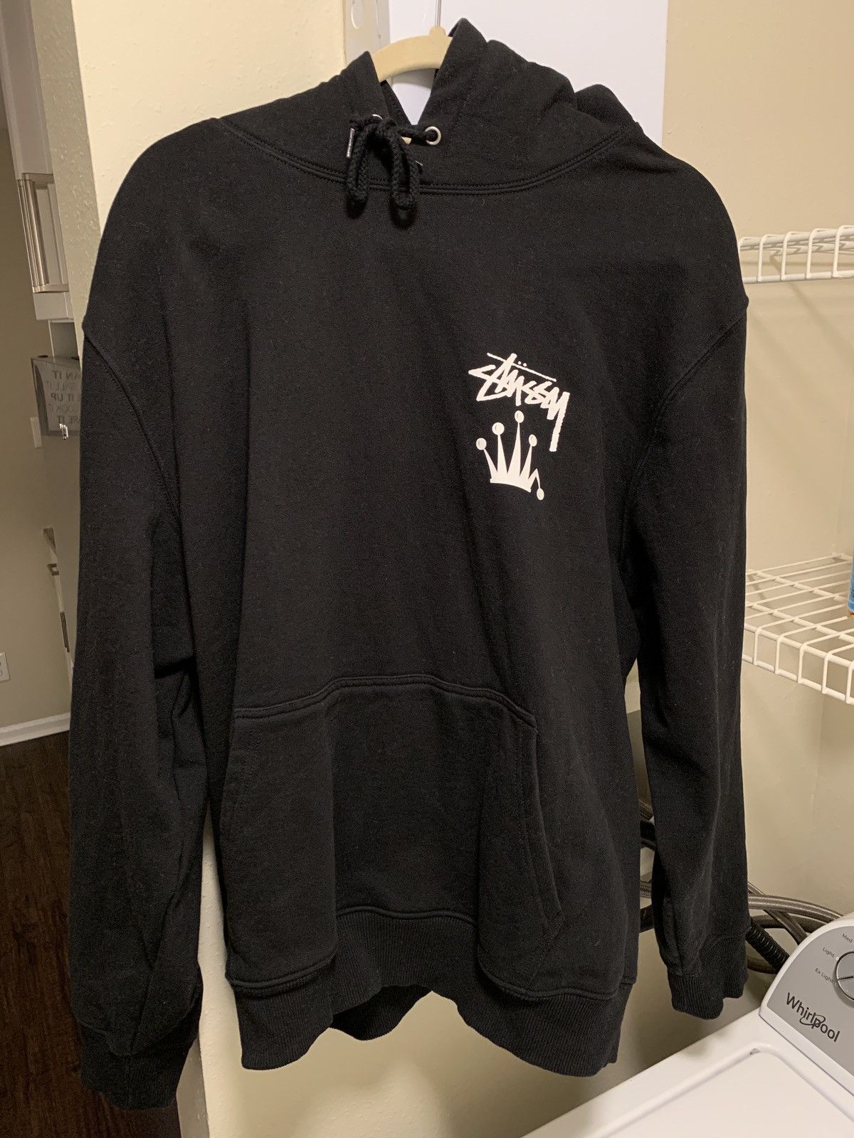 Stussy Stussy stock crown hoodie size xl | Grailed