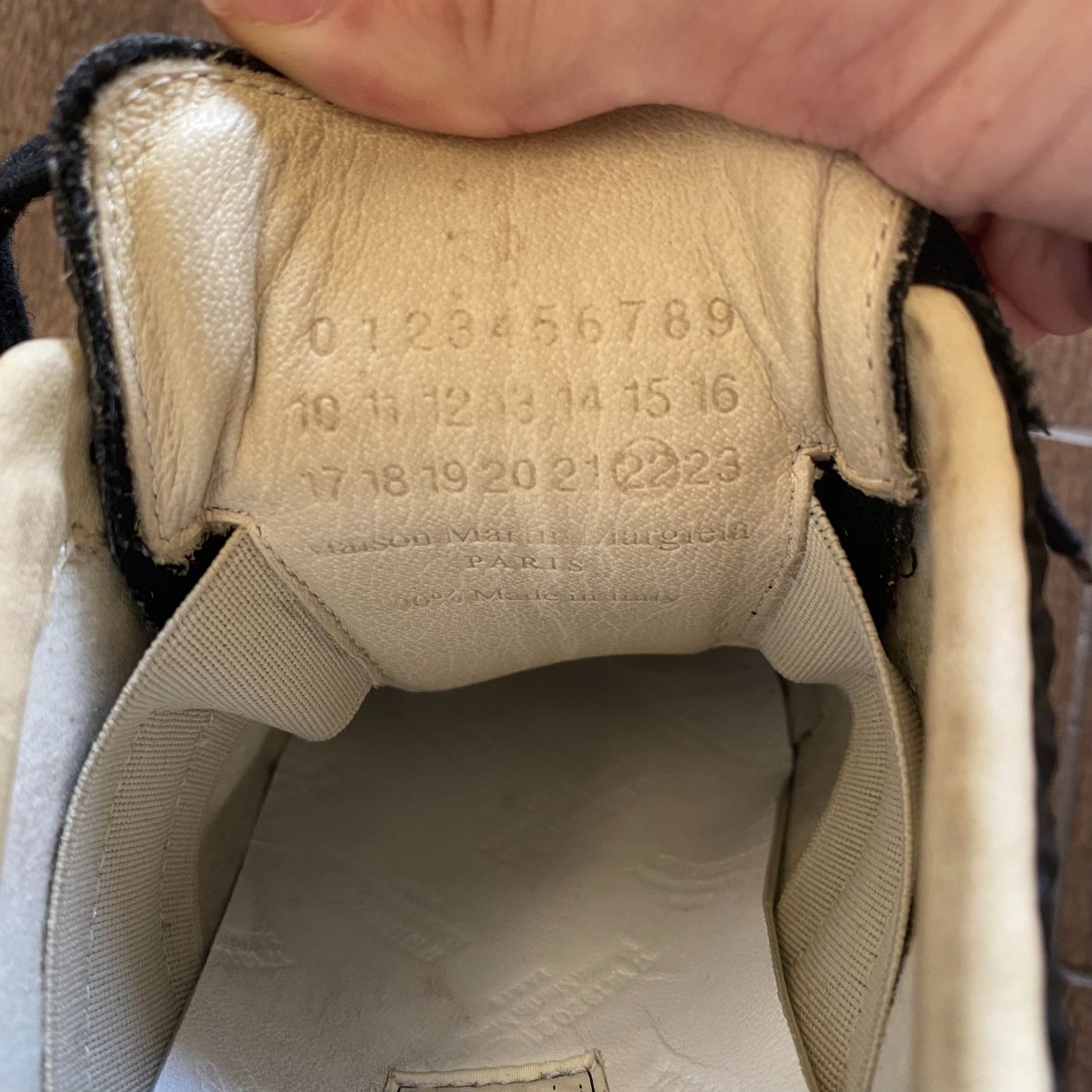 Maison Margiela Maison Margiela Studded GAT Replica Sneakers Size US 5.5 / EU 38 - 7 Thumbnail
