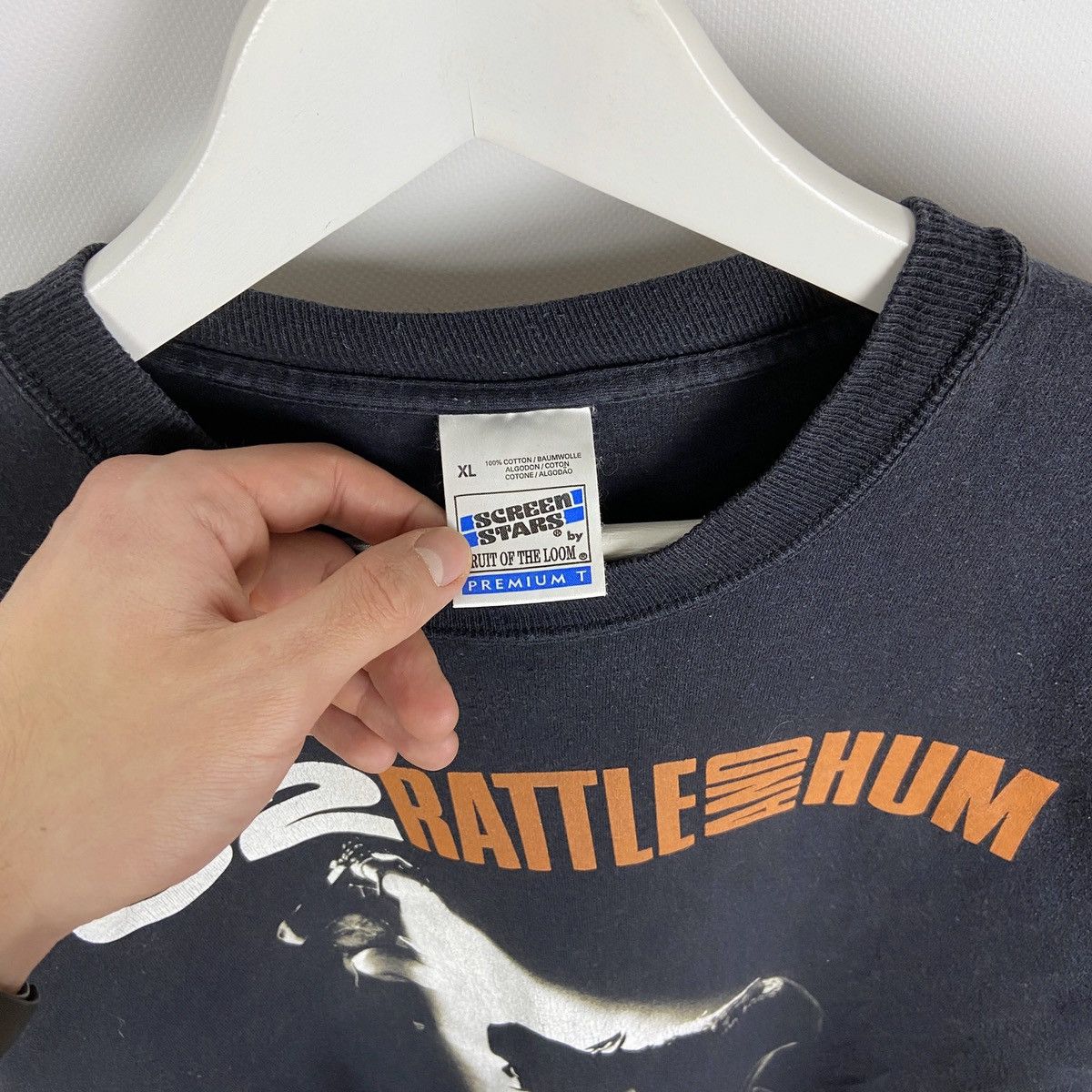 Band Tees Vintage 90s U2 Rattle & Hum Not US LTD limited edition tee Size US XL / EU 56 / 4 - 6 Thumbnail