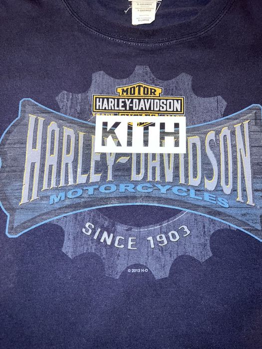 Kith Kith Harley Davison vintage box logo tee | Grailed