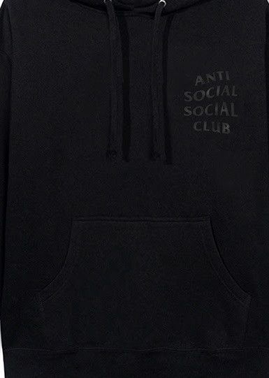 Anti Social Social Club × Members Only DS Weekly ASSC Hell O Rose Black Hoodie FTP FOG Bape Kith Size US L / EU 52-54 / 3 - 5 Thumbnail