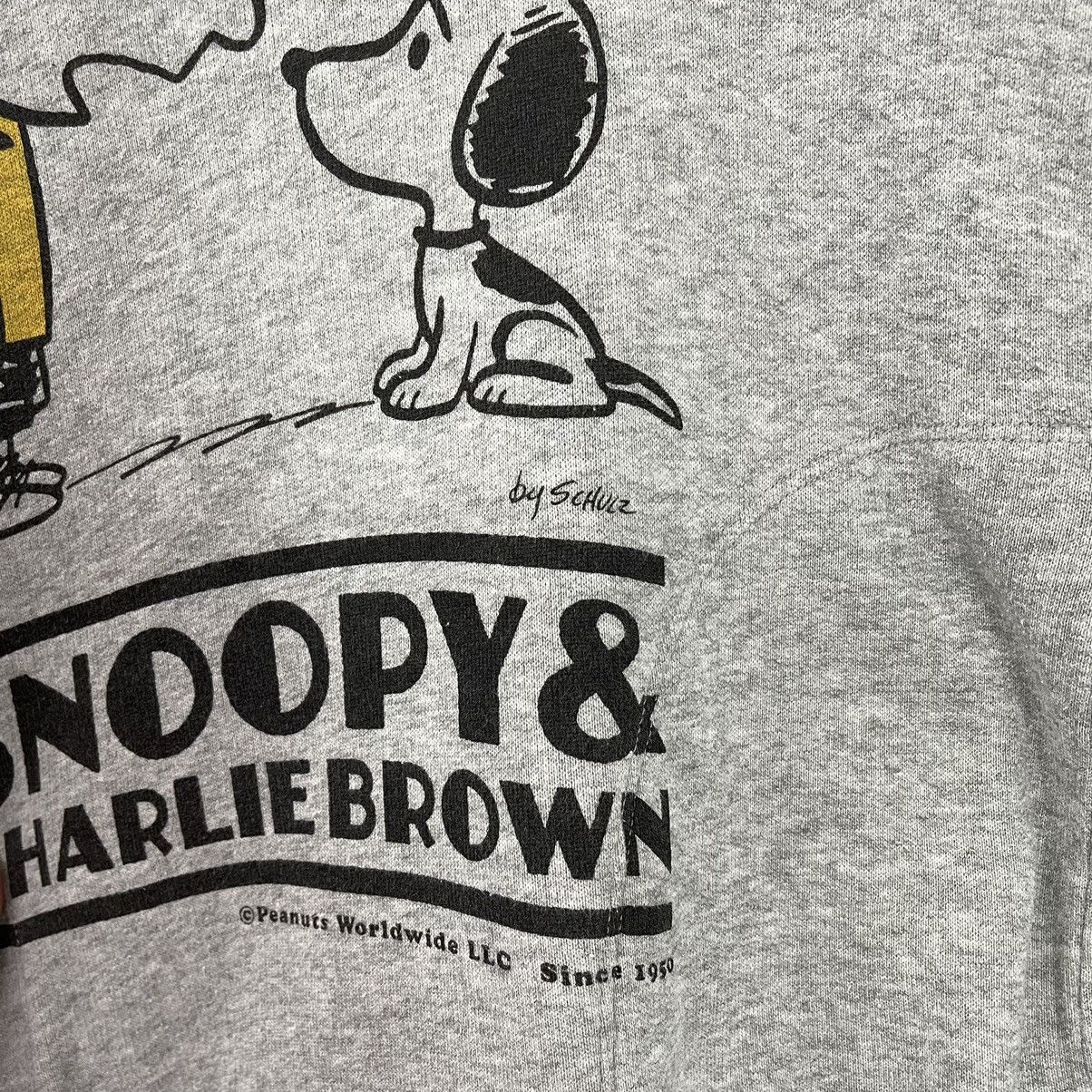 Cartoon Network × Japanese Brand × Peanuts Snoopy And Charlie Brown Crewneck Hoodies Size M Size US M / EU 48-50 / 2 - 6 Thumbnail