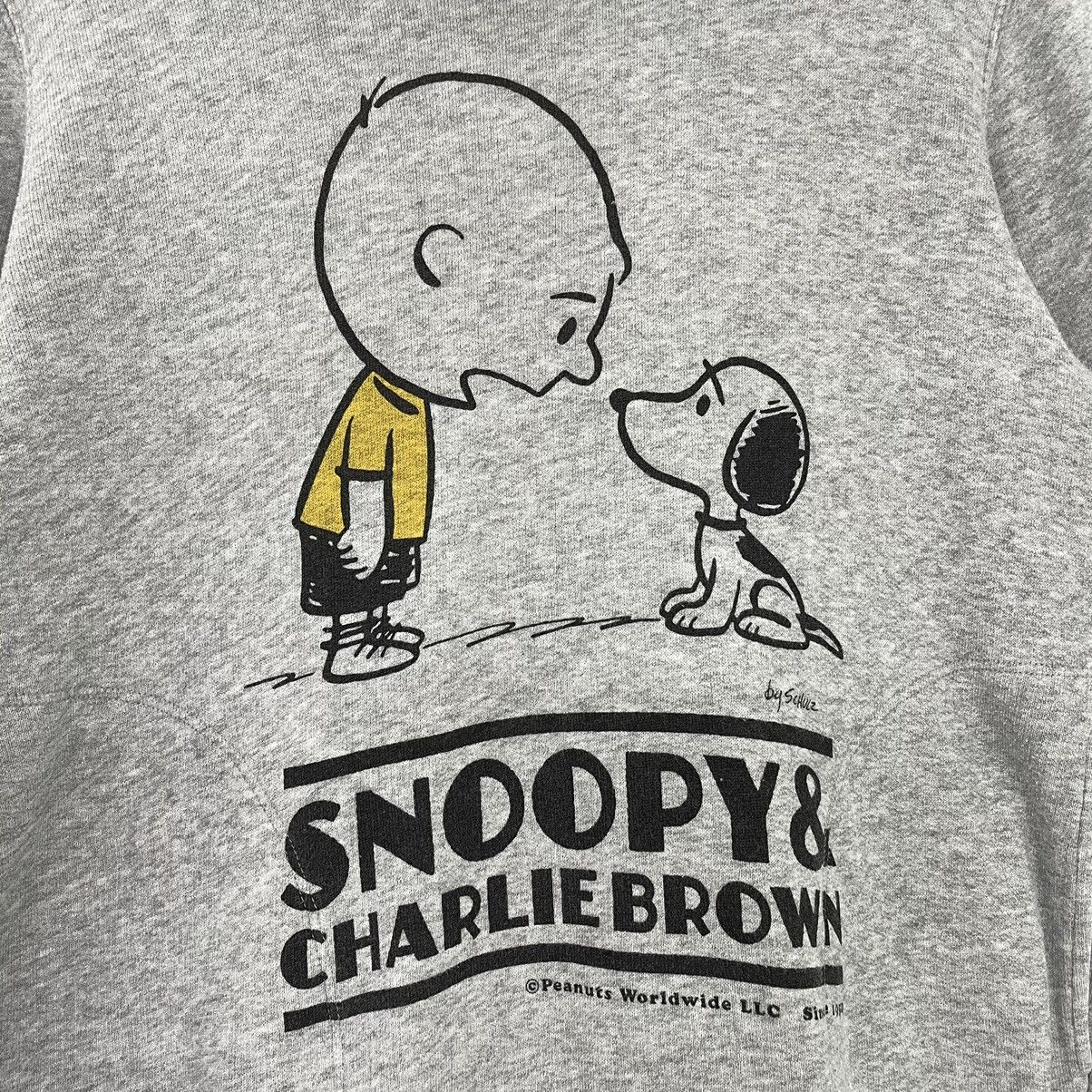 Cartoon Network × Japanese Brand × Peanuts Snoopy And Charlie Brown Crewneck Hoodies Size M Size US M / EU 48-50 / 2 - 5 Thumbnail