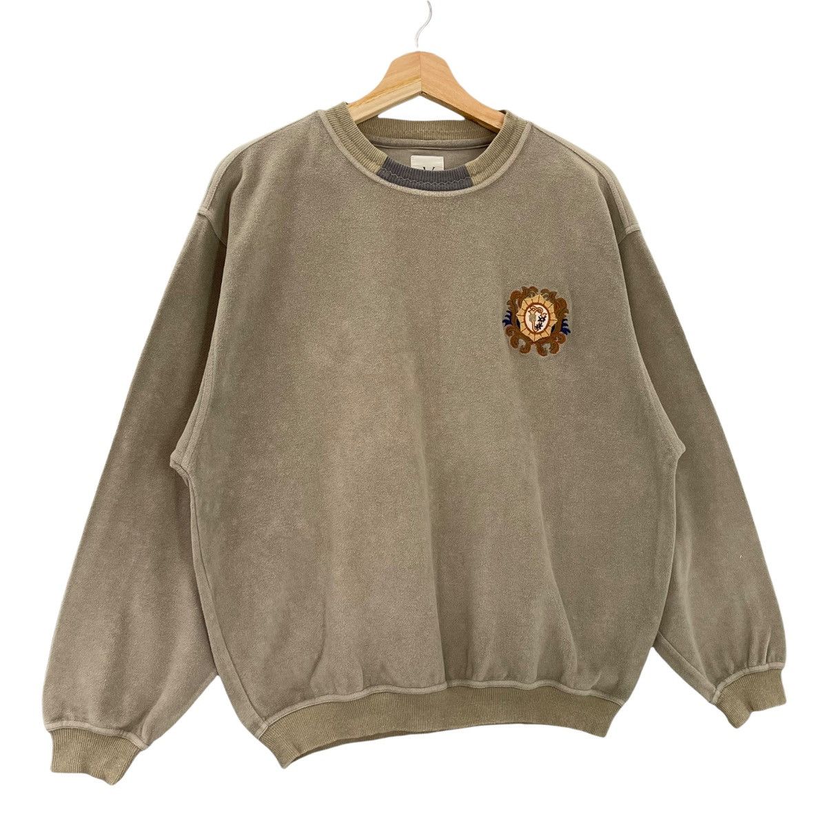 Japanese Brand Vintage Vesvio Small Logo Crewneck Sweatshirt Size M Size US M / EU 48-50 / 2 - 2 Thumbnail