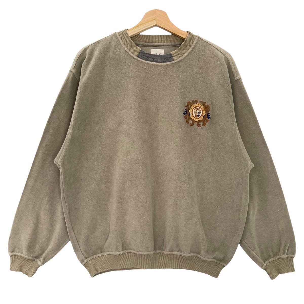 Japanese Brand Vintage Vesvio Small Logo Crewneck Sweatshirt Size M Size US M / EU 48-50 / 2 - 1 Thumbnail