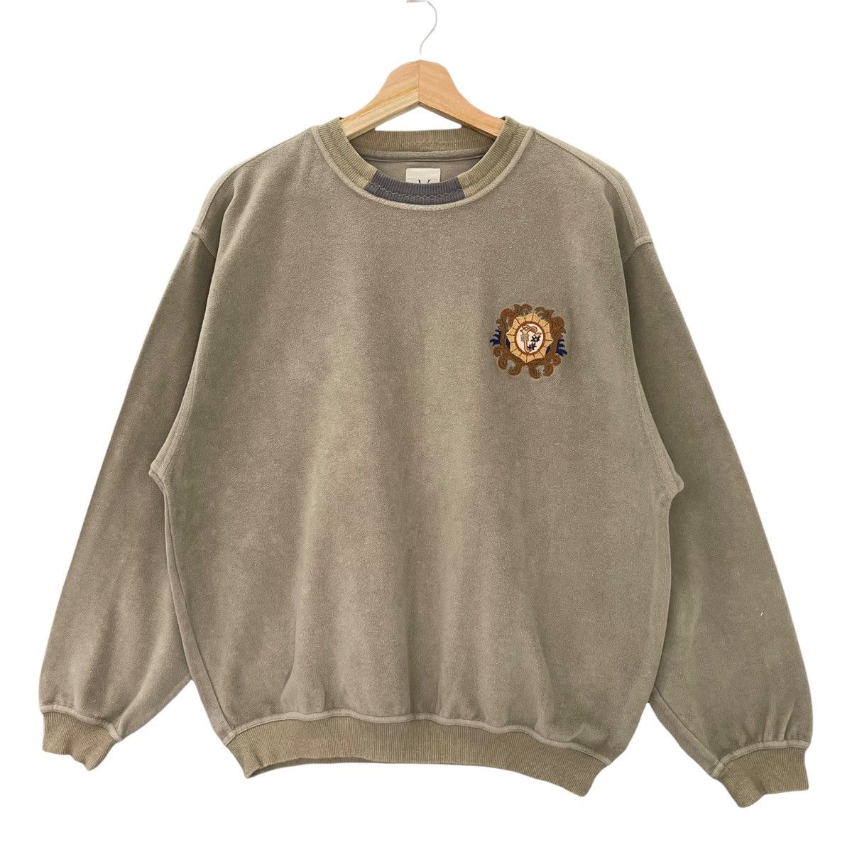 Japanese Brand Vintage Vesvio Small Logo Crewneck Sweatshirt Size M Size US M / EU 48-50 / 2 - 3 Thumbnail