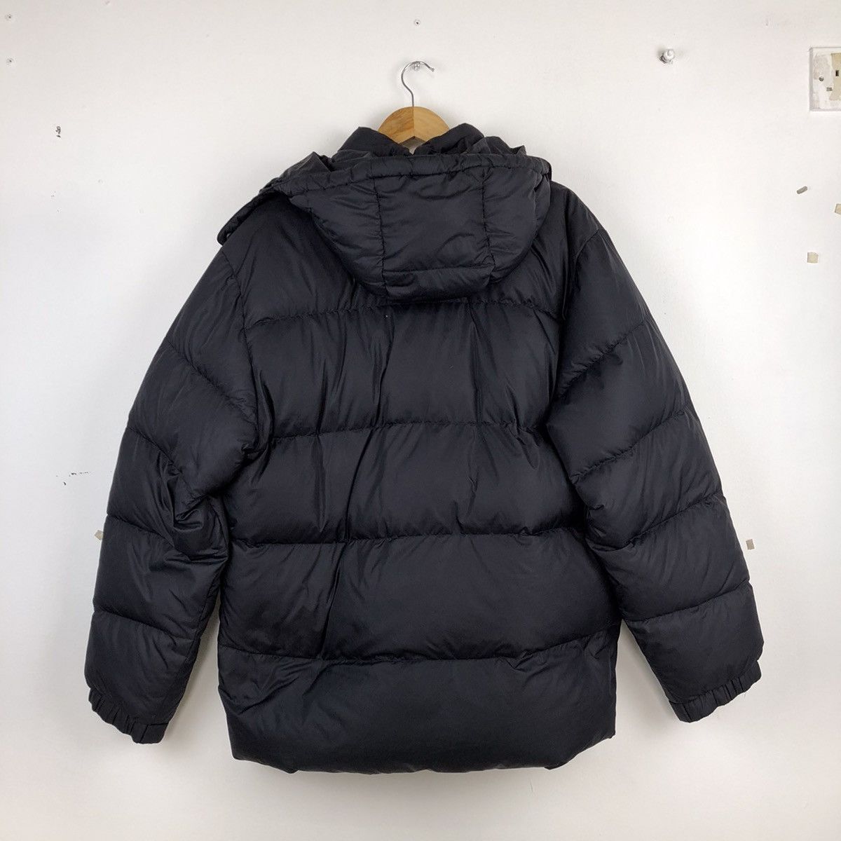 Japanese Brand UNIQLO Black With Hoodie Puffer Jacket Size US XL / EU 56 / 4 - 4 Thumbnail