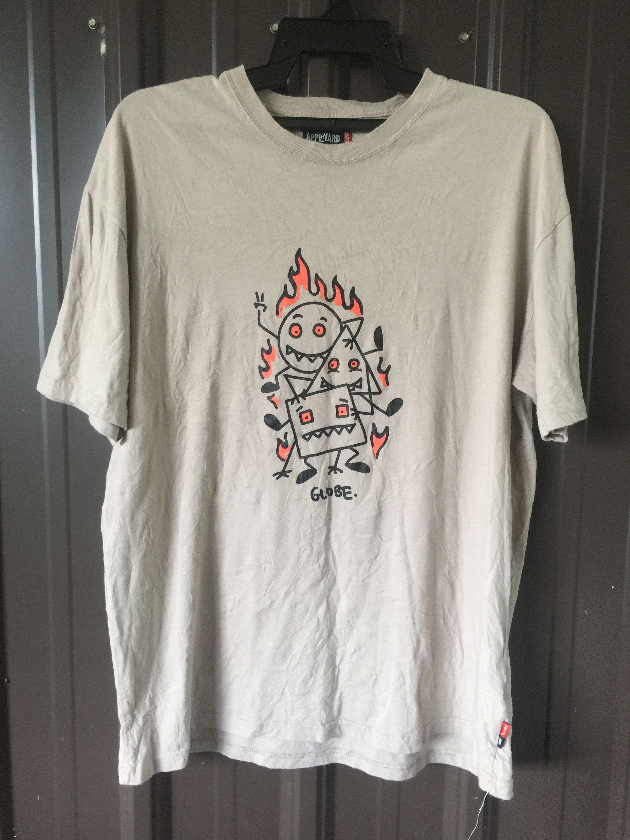 Vintage Globe Skateboarding Mark Appleyard Trasher 411VM Tee Size US L / EU 52-54 / 3 - 1 Thumbnail