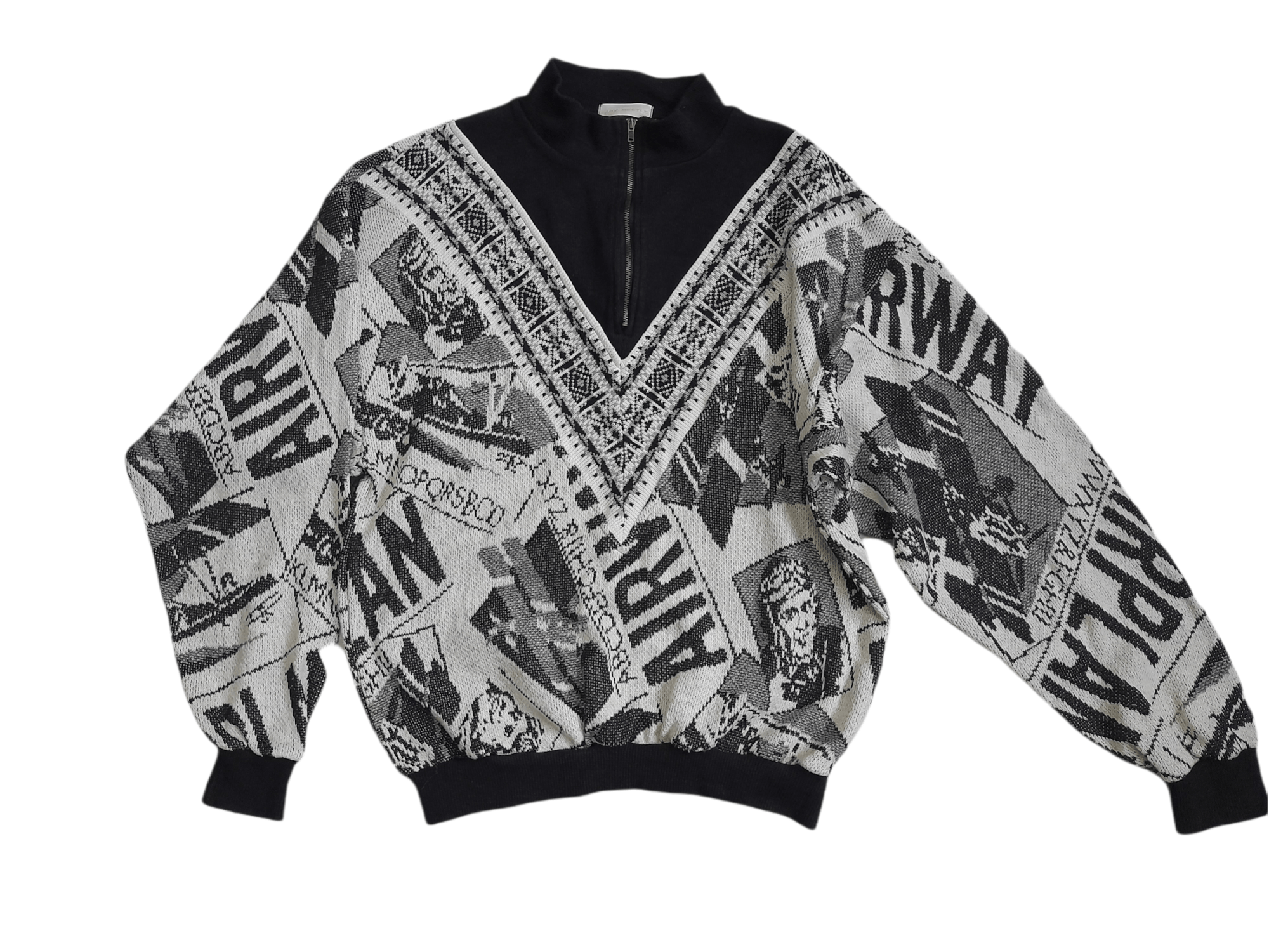 Japanese Brand × Mostly Heard Rarely Seen × Vintage MAY BETTLE KNITWEAR ARMEES PHOTOS (D594) Size US L / EU 52-54 / 3 - 1 Thumbnail