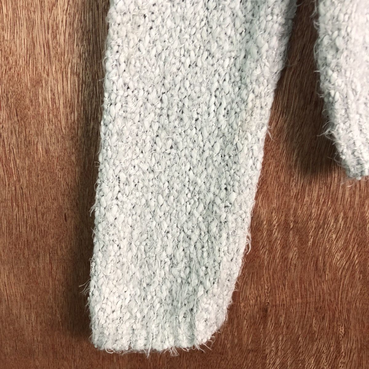 Homespun Knitwear Sureve Grey Mohair Shag Shaggy Knitwear Size US M / EU 48-50 / 2 - 6 Thumbnail