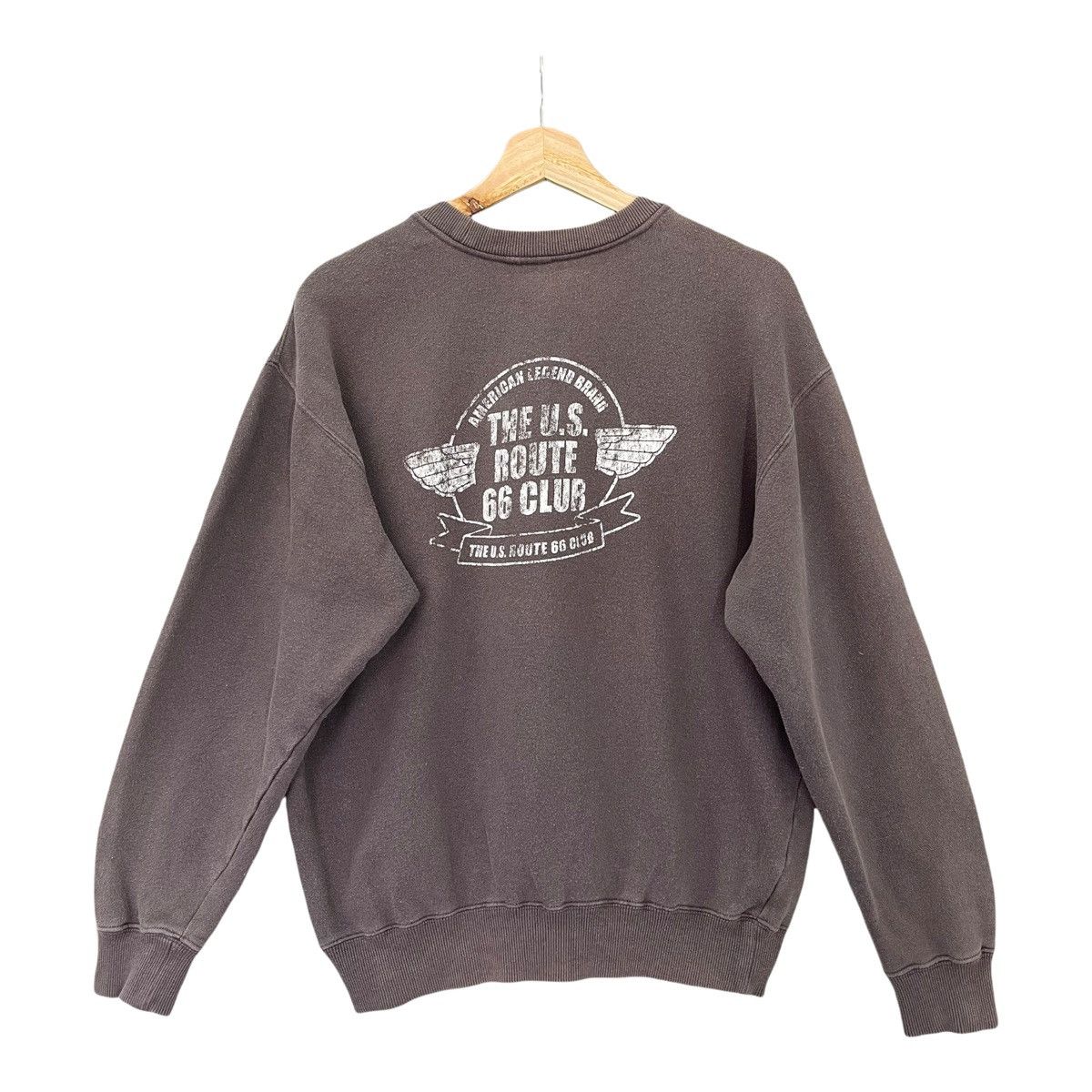 The us Route 66 Club Motor Crewneck Sweatshirt Size S