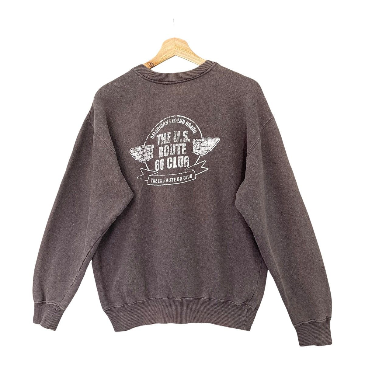 Japanese Brand The us Route 66 Club Motor Crewneck Sweatshirt Size S Size US S / EU 44-46 / 1 - 3 Thumbnail