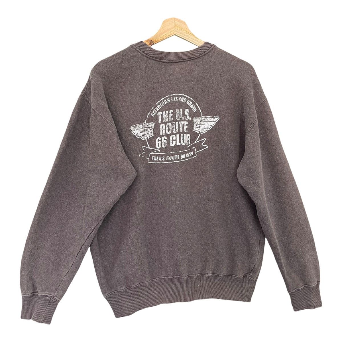 Japanese Brand The us Route 66 Club Motor Crewneck Sweatshirt Size S Size US S / EU 44-46 / 1 - 2 Thumbnail