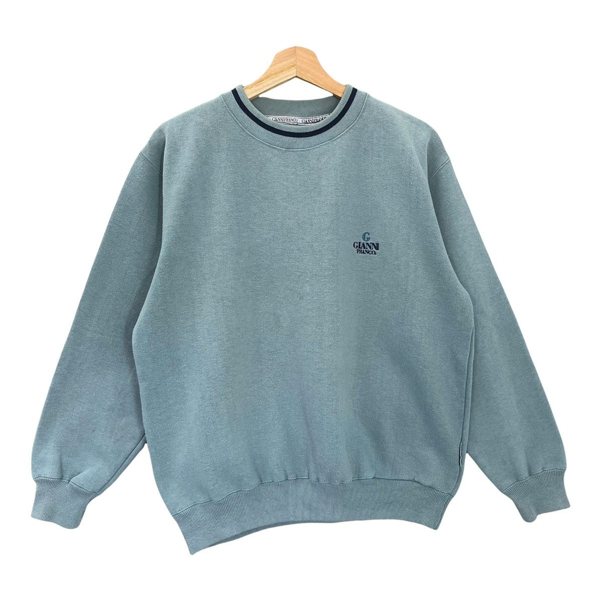 Vintage Gianni Franco Italy Crewneck Sweatshirt Size M