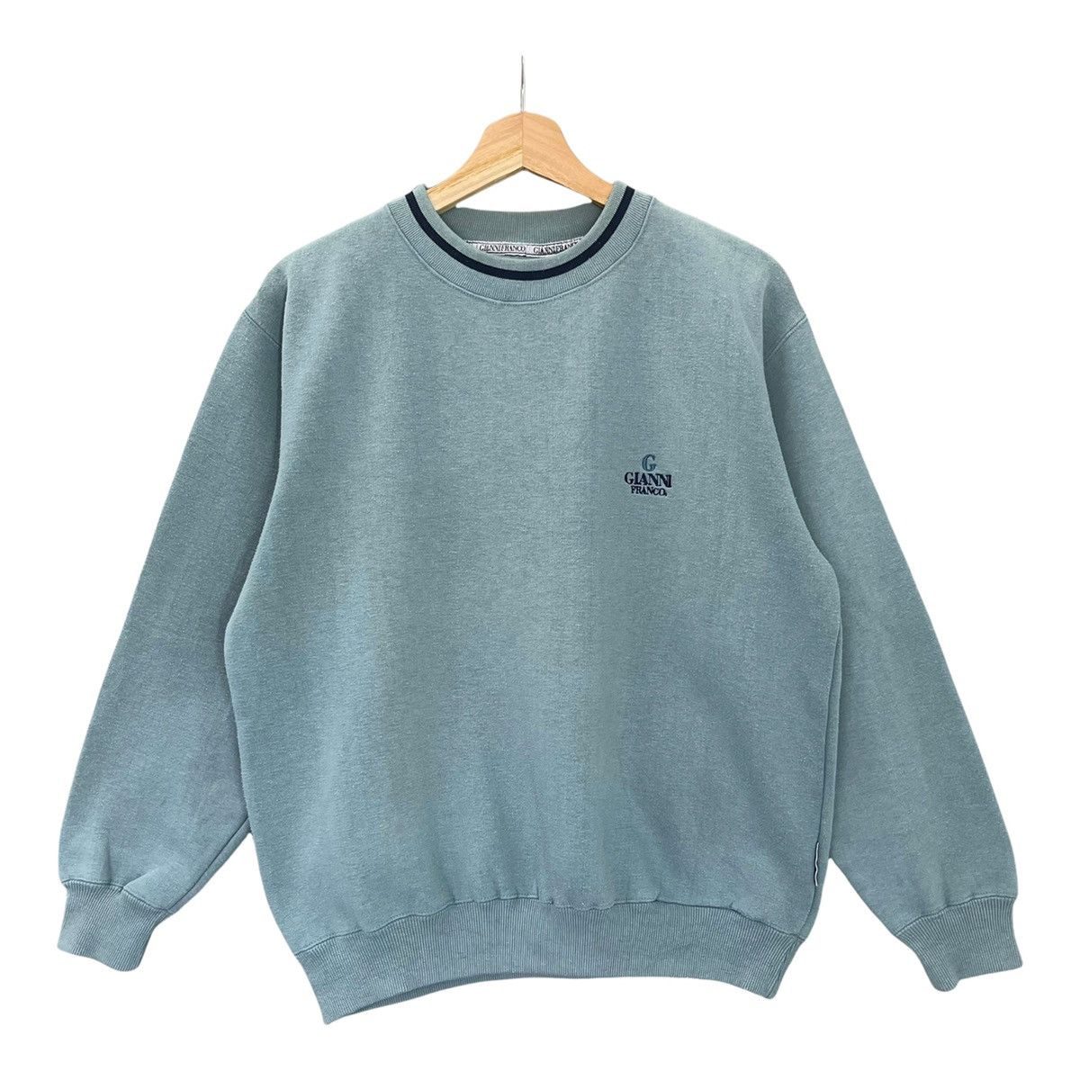 Gianni Valentino Vintage Gianni Franco Italy Crewneck Sweatshirt Size M Size US M / EU 48-50 / 2 - 3 Thumbnail