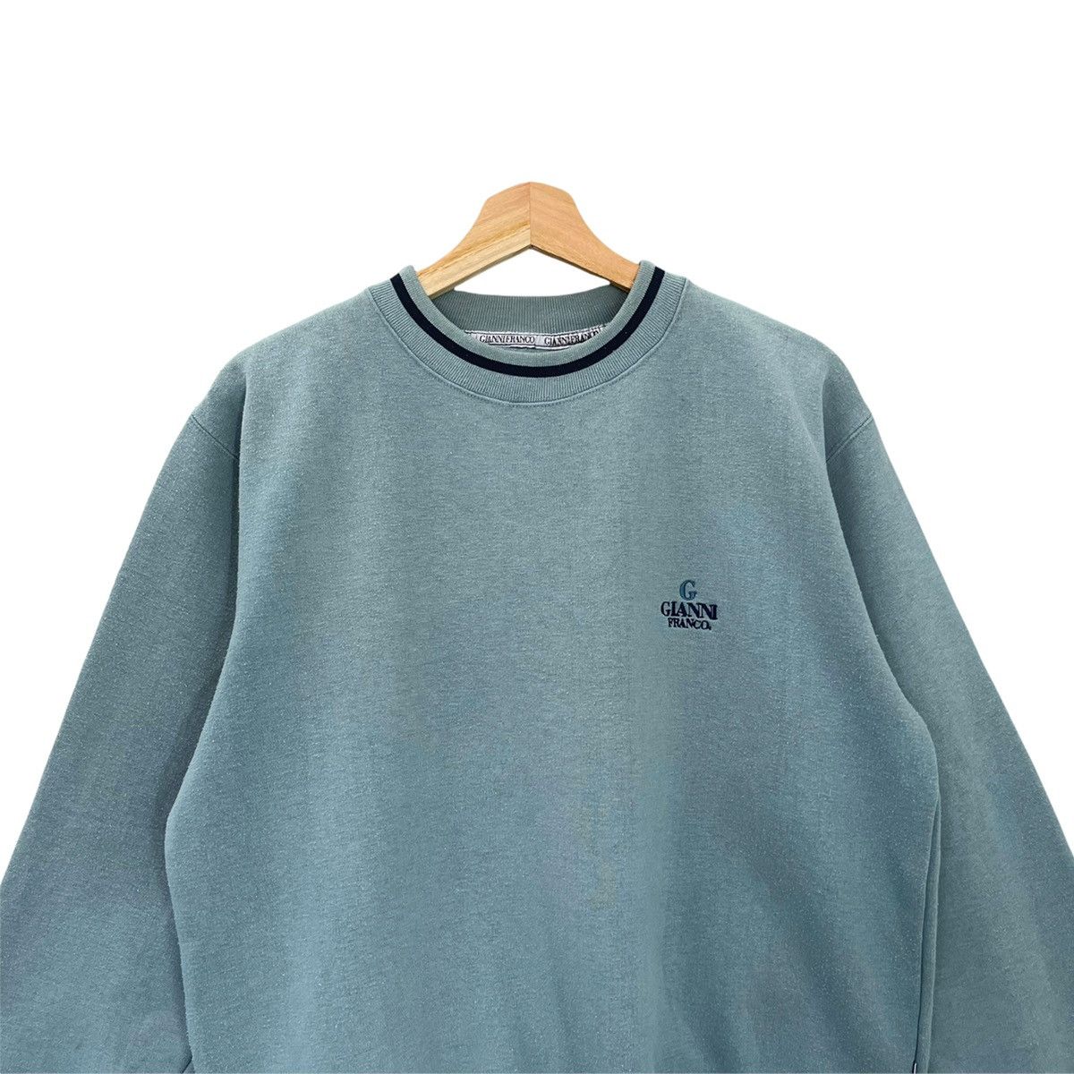 Gianni Valentino Vintage Gianni Franco Italy Crewneck Sweatshirt Size M Size US M / EU 48-50 / 2 - 4 Thumbnail