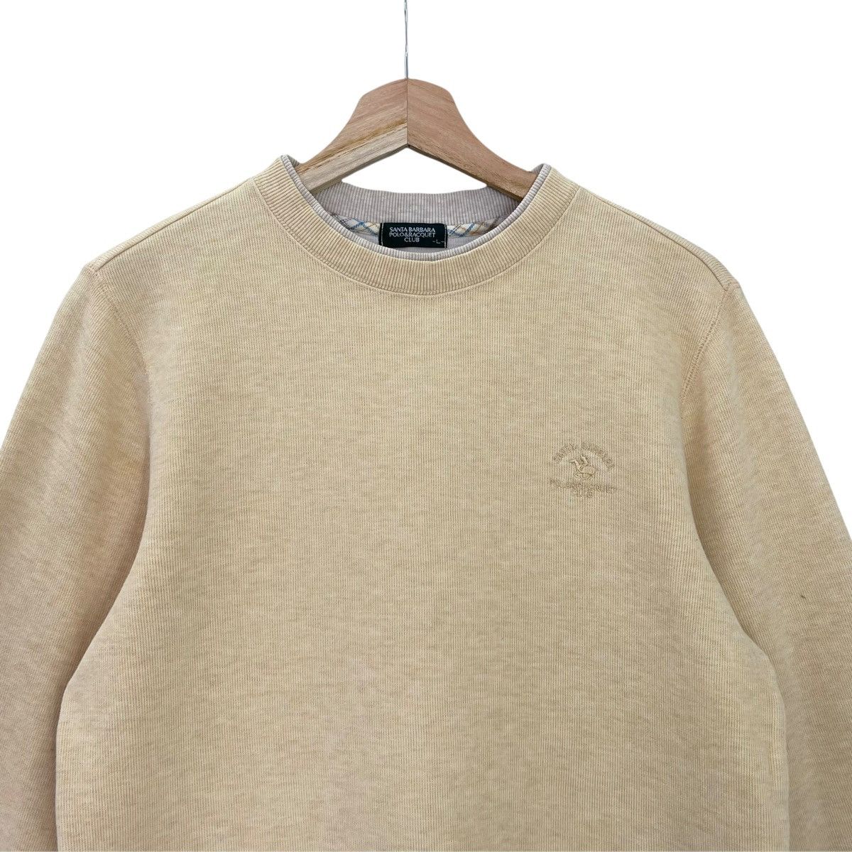 Japanese Brand Santa Barbara Small Logo Embroidered Sweatshirt Size XS Size US XS / EU 42 / 0 - 4 Thumbnail