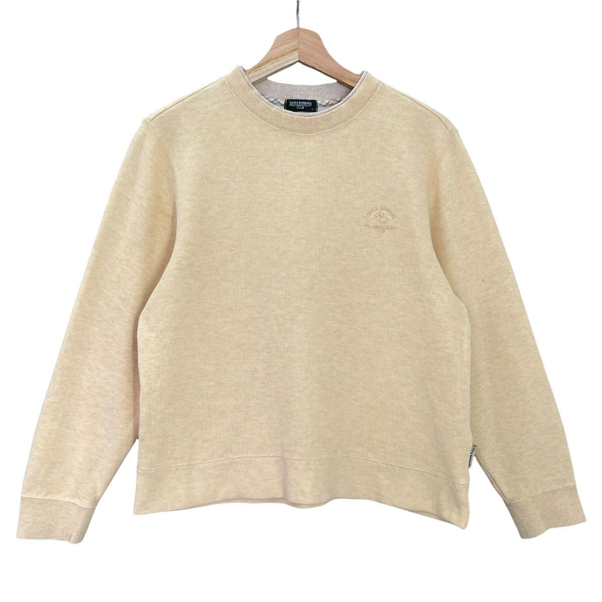 Japanese Brand Santa Barbara Small Logo Embroidered Sweatshirt Size XS Size US XS / EU 42 / 0 - 1 Thumbnail