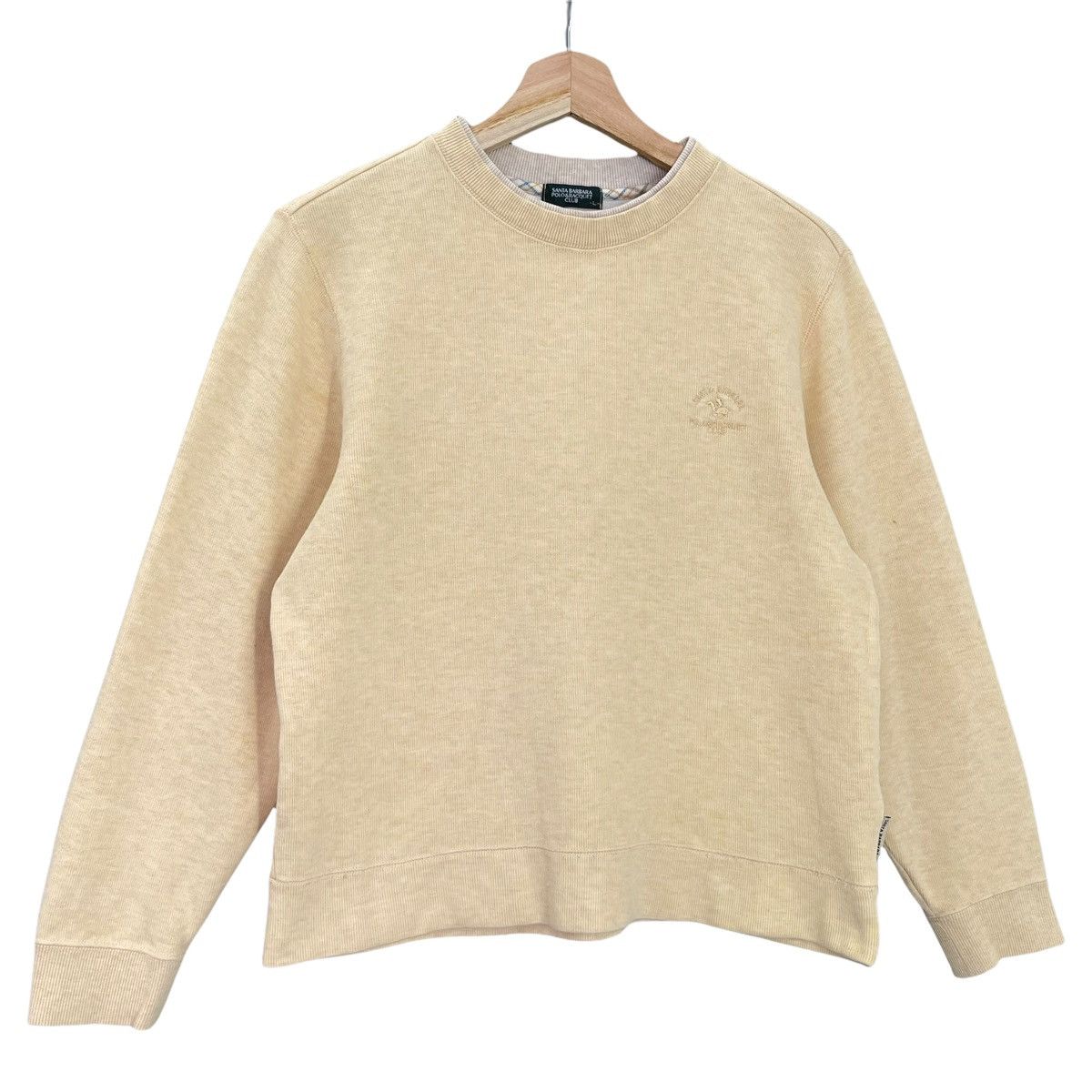 Japanese Brand Santa Barbara Small Logo Embroidered Sweatshirt Size XS Size US XS / EU 42 / 0 - 2 Thumbnail