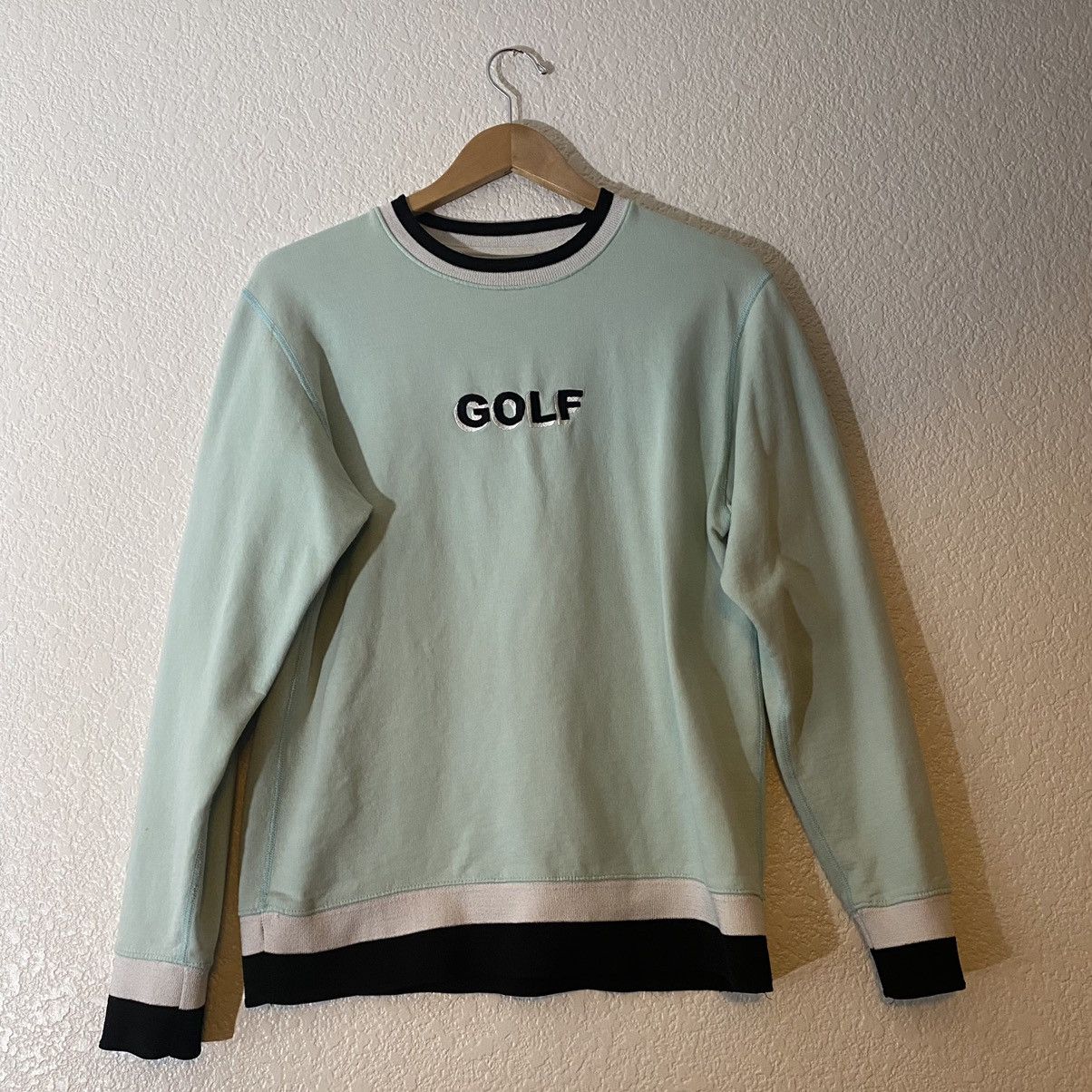 High quality Golf Wang “Psychogolf” Tyler the Creator Size Medium M Crewneck Sweatshirt Grey