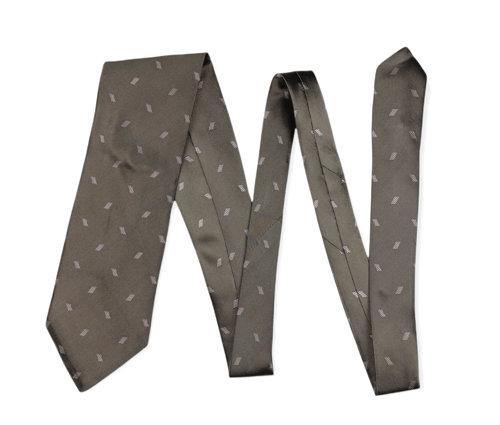 Armani Armani Collection Geometric Design Silk Made Italy Size ONE SIZE - 5 Thumbnail