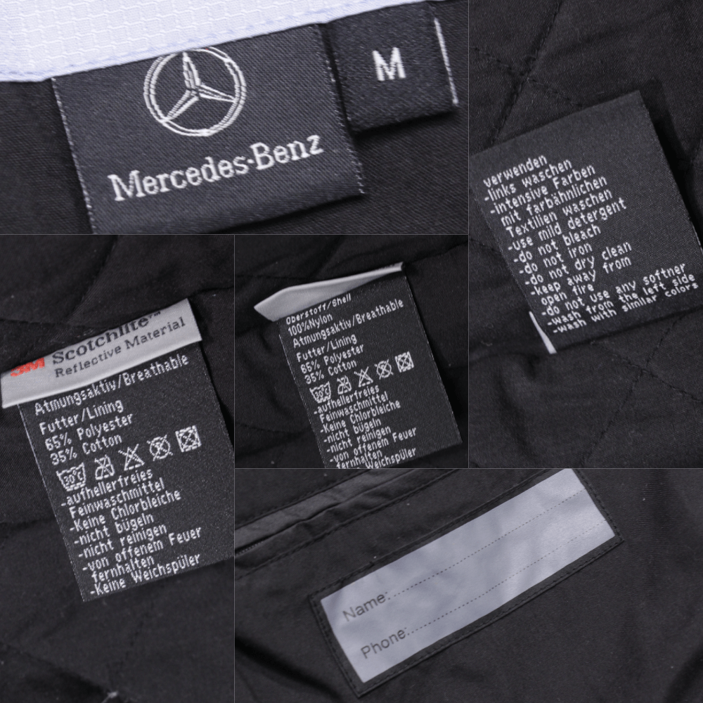 Mercedes-Benz 00S Logo Nylon Jacket Size US M / EU 48-50 / 2 - 9 Thumbnail