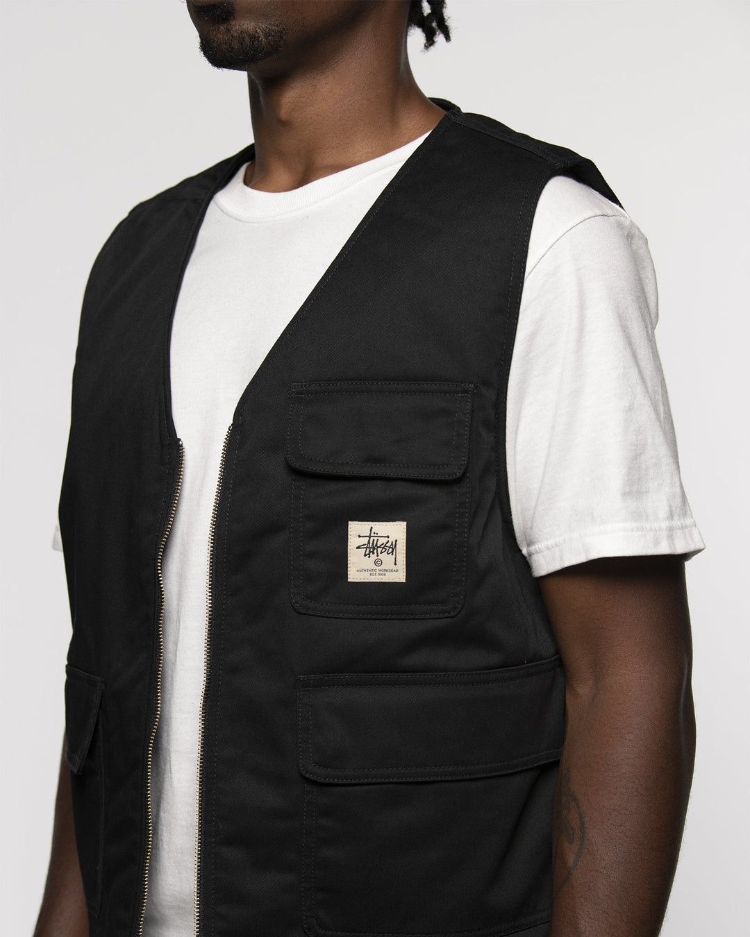 Avant Garde × Streetwear × Stussy STUSSY INSULATED WORK VEST | Grailed