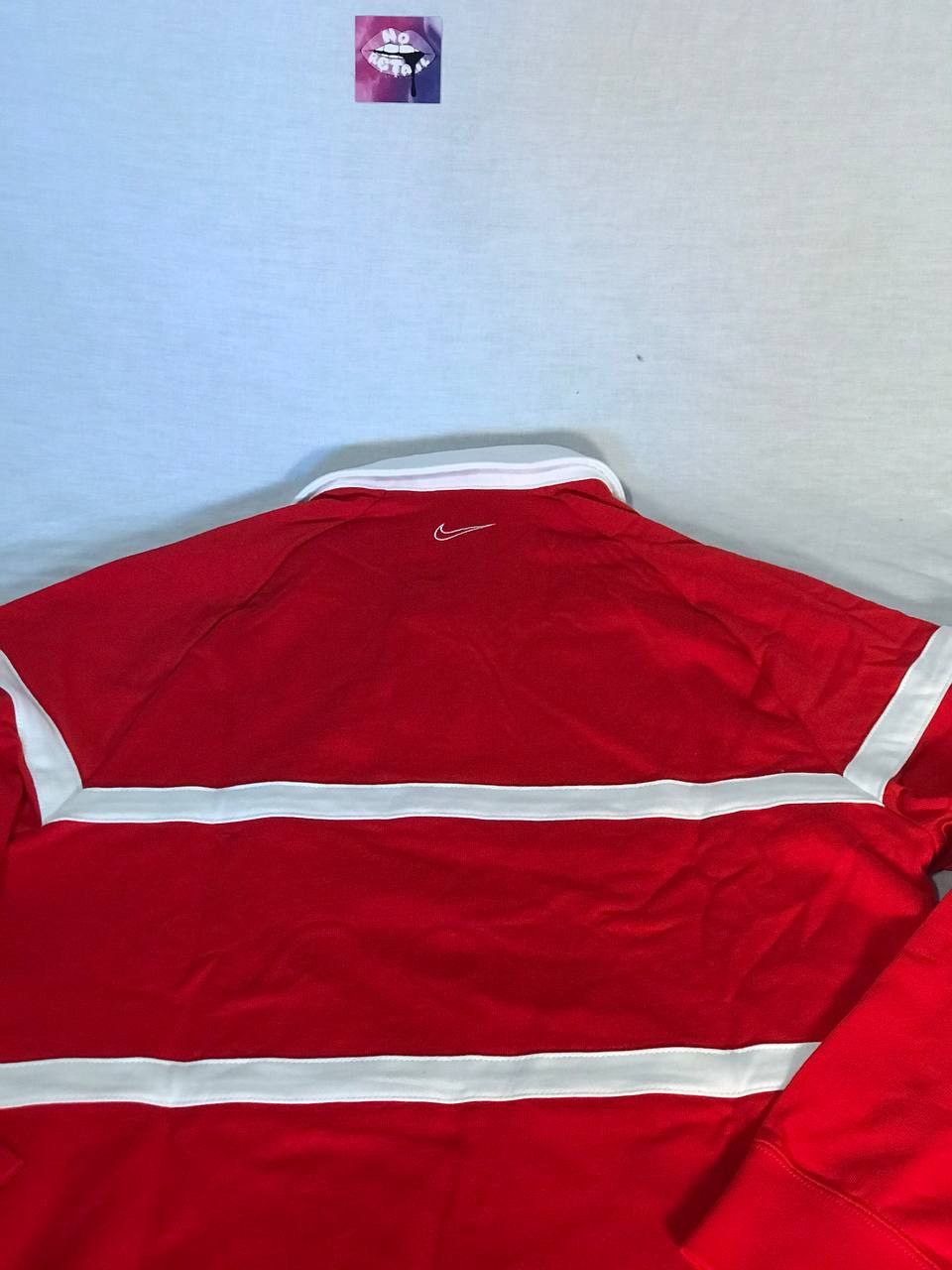Nike Nike Sportswear Swoosh Rugby Polo Shirt Mens Sz Medium Size US M / EU 48-50 / 2 - 4 Thumbnail
