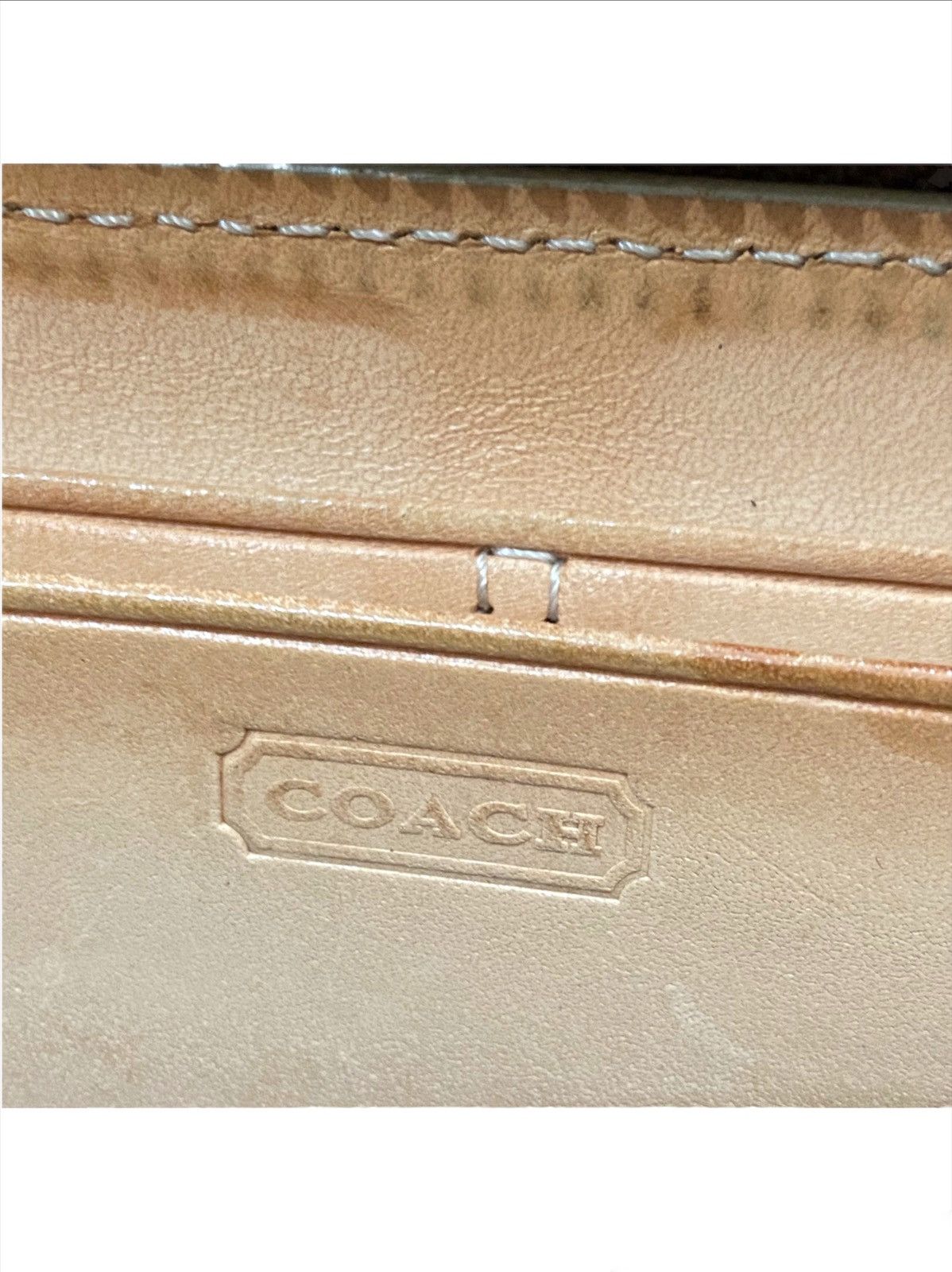 Coach × Grailed Authentic Coach Signature Wallet Size ONE SIZE - 5 Thumbnail