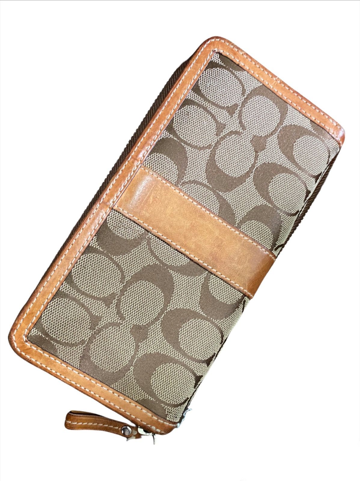 Coach × Grailed Authentic Coach Signature Wallet Size ONE SIZE - 2 Thumbnail