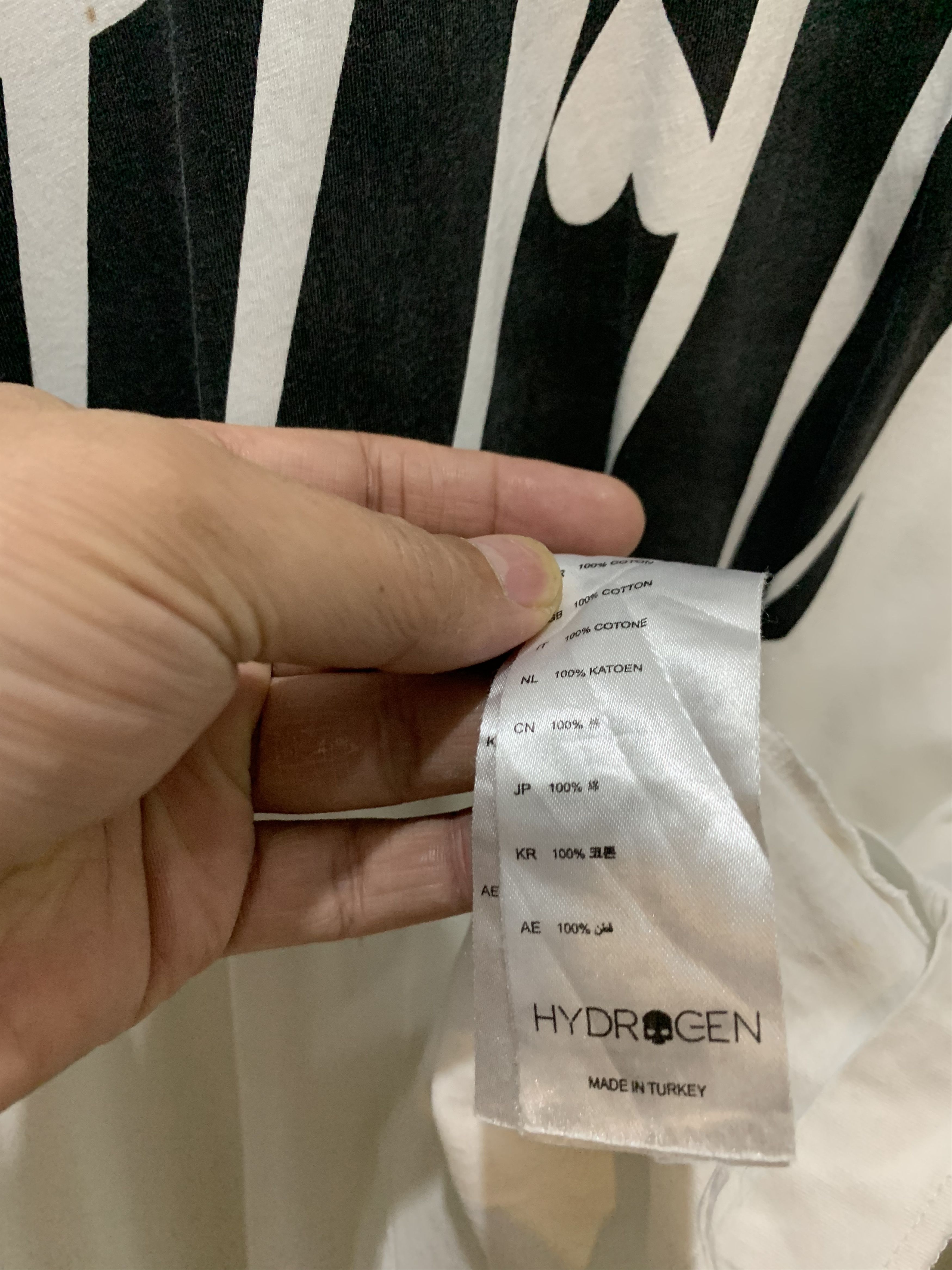 HYDROGEN Hydrogen Skull Tee Size US XL / EU 56 / 4 - 4 Thumbnail
