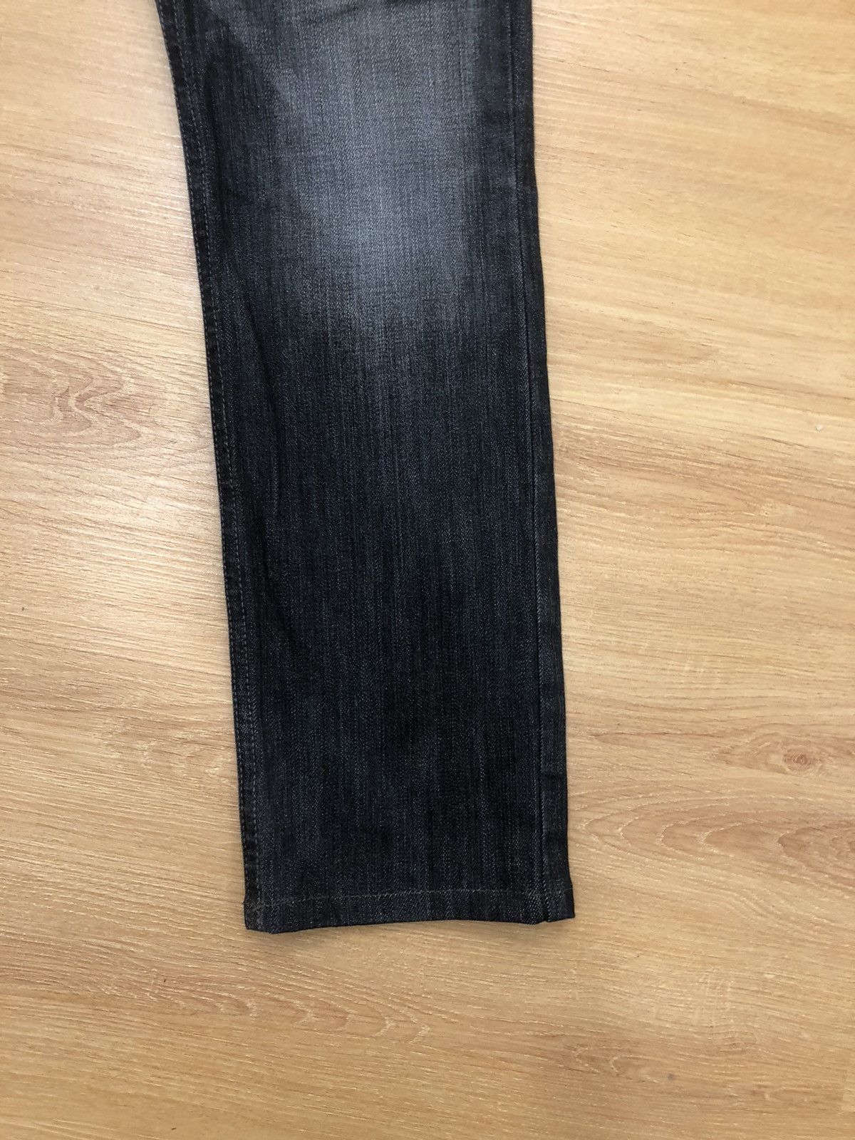 Katharine Hamnett London HAMNETT distressed denim jeans black Size US 31 - 5 Thumbnail
